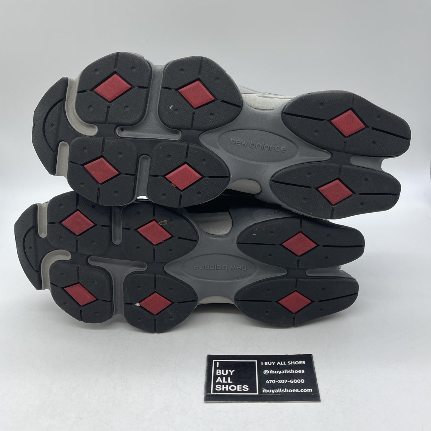 Size 10 - New Balance 9060 Black Castlerock (U9060BLK)