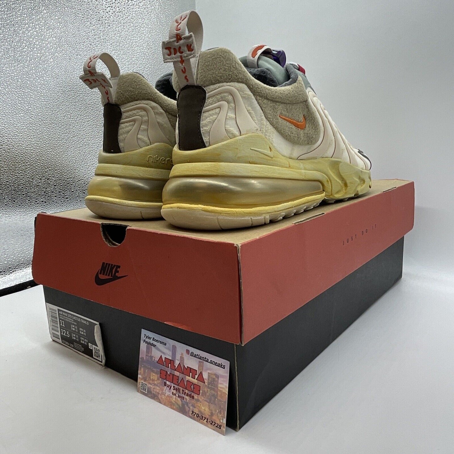 Size 11 - Nike Travis Scott x Air Max 270 React ENG Cactus Trails (CT2864-200)