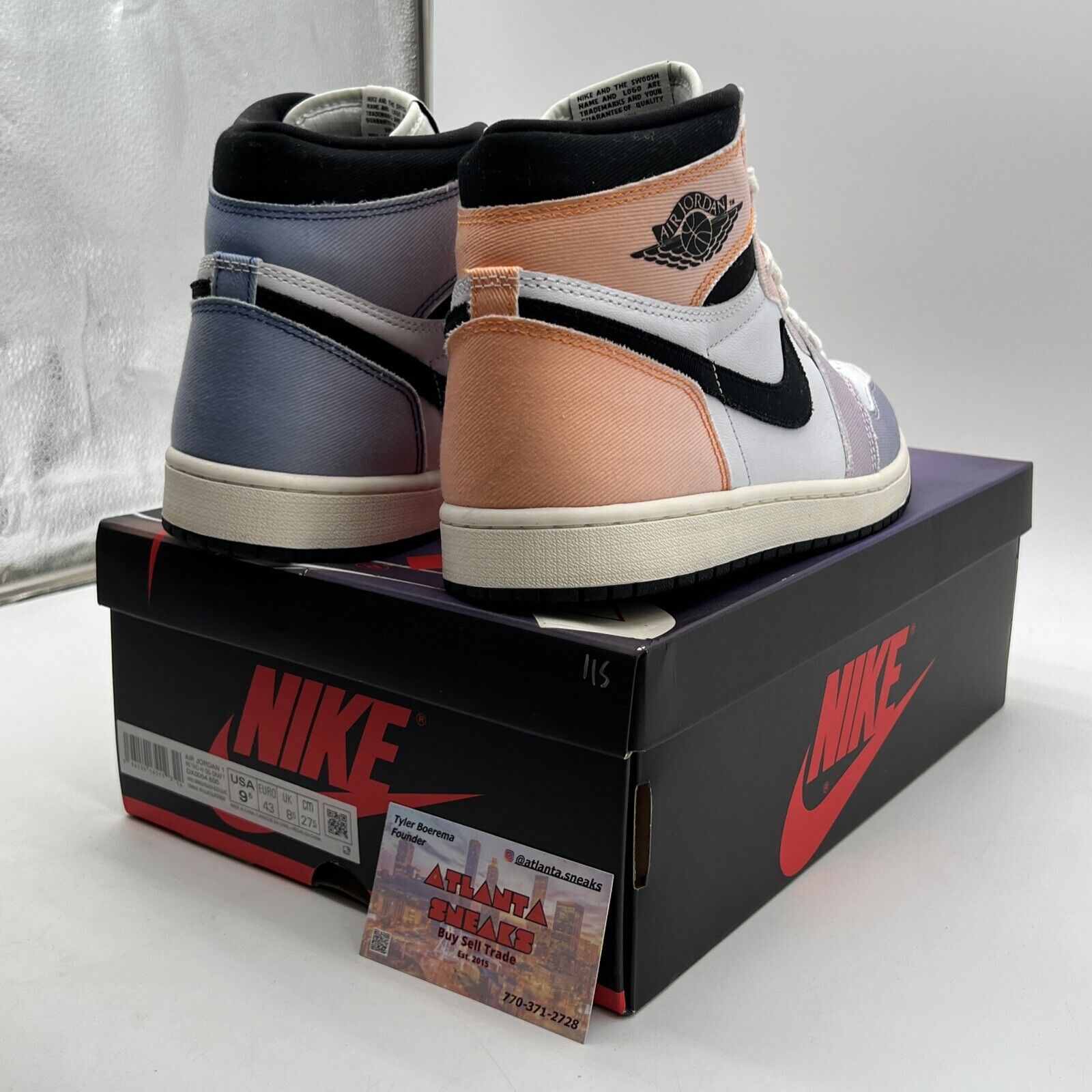 Size 9.5 - Air Jordan 1 Retro OG High Skyline (DX0055-805)