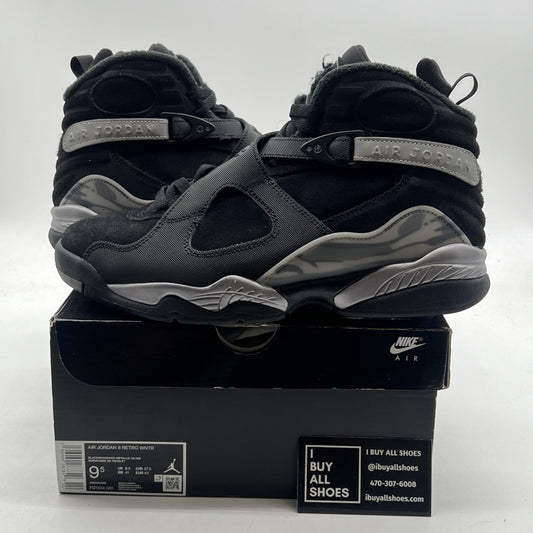 Size 9.5 - Air Jordan 8 Retro Winterized Gunsmoke (FD1334-001)