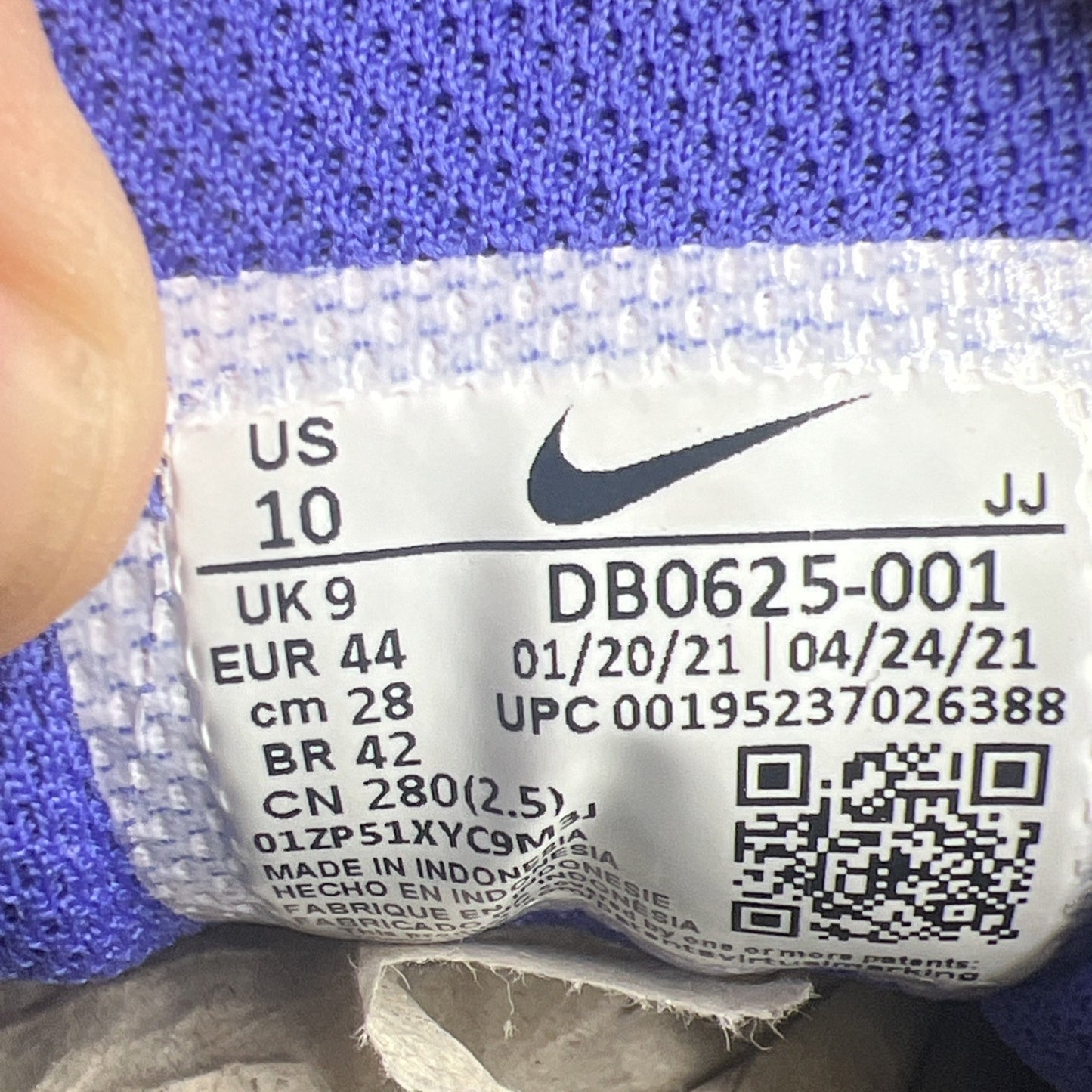 Size 10 - Nike Air Max 90 Persian Violet (DB0625-001)
