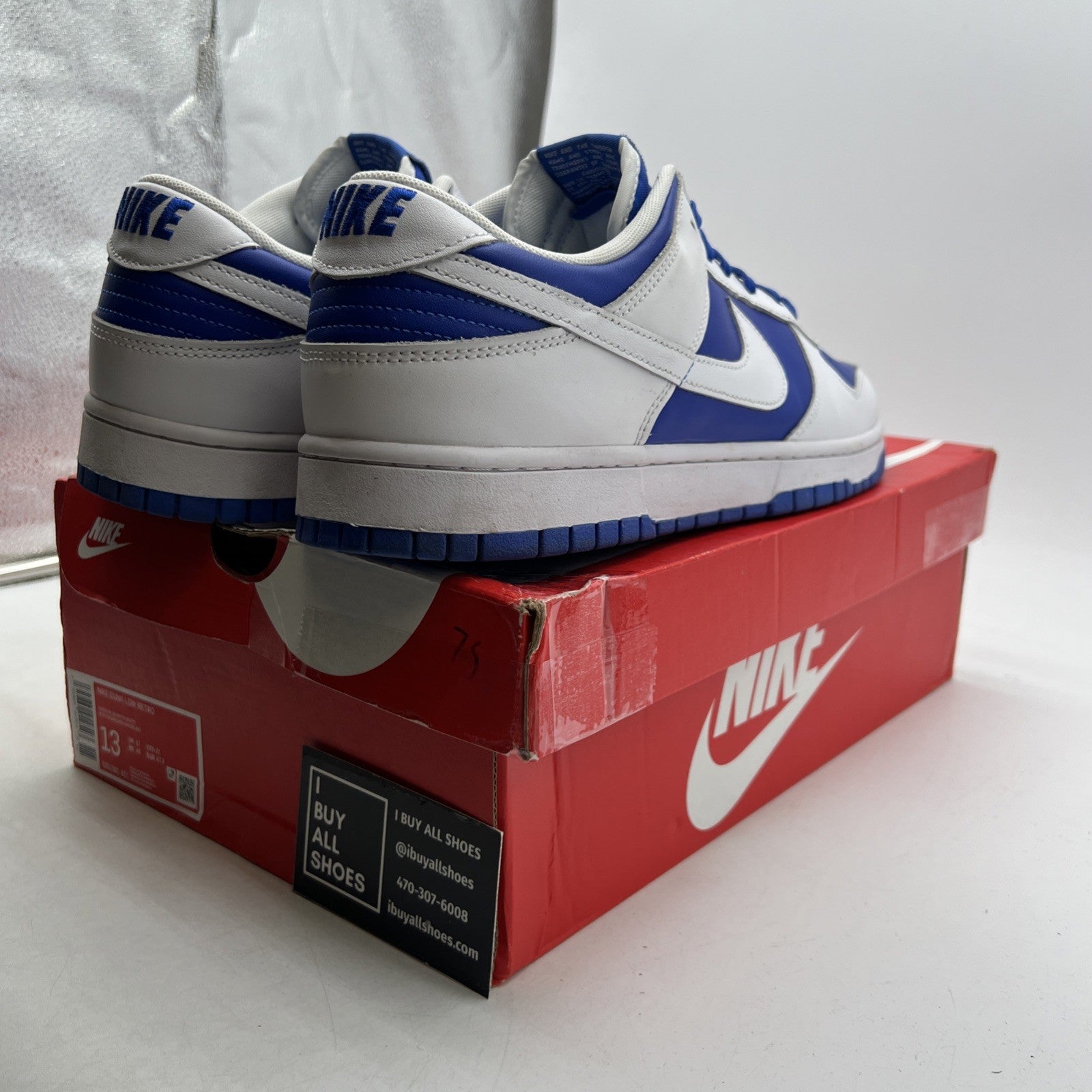 Size 13 - Nike Dunk Low Racer Blue 2022 (DD1391-401)