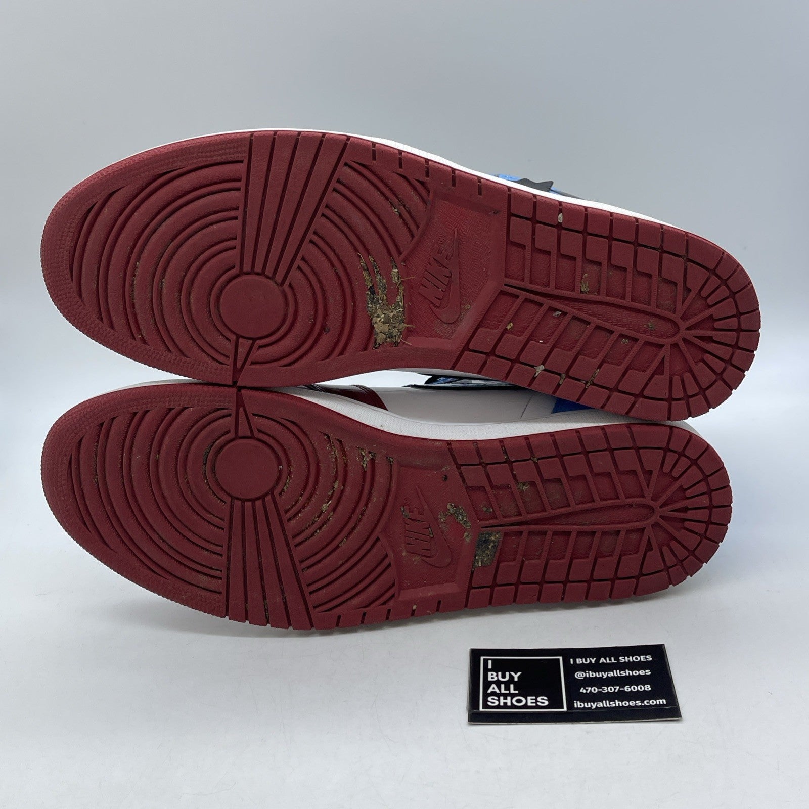 Size 14 - Jordan 1 Retro OG High Fearless Blue Red Black Leather (CK5666-100)