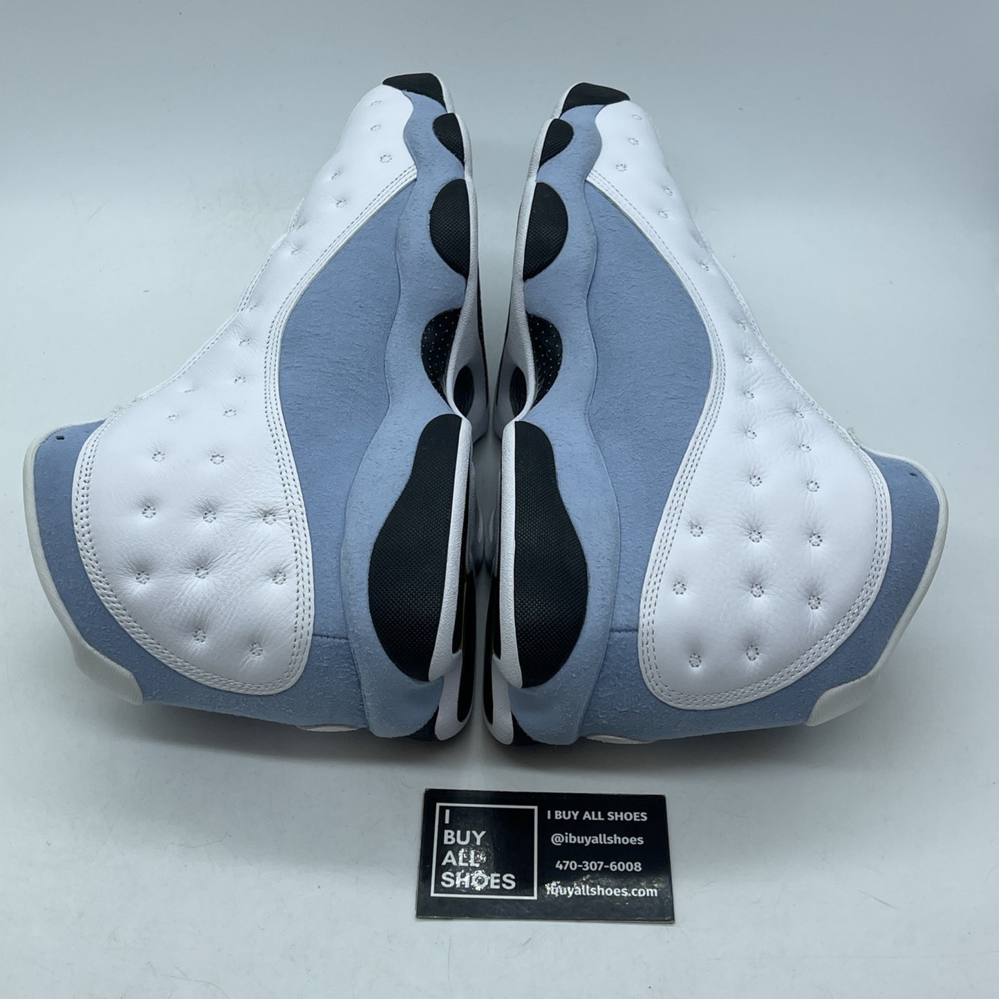 Size 11.5 - Air Jordan 13 Retro Blue Grey White Leather Suede (414571-170)