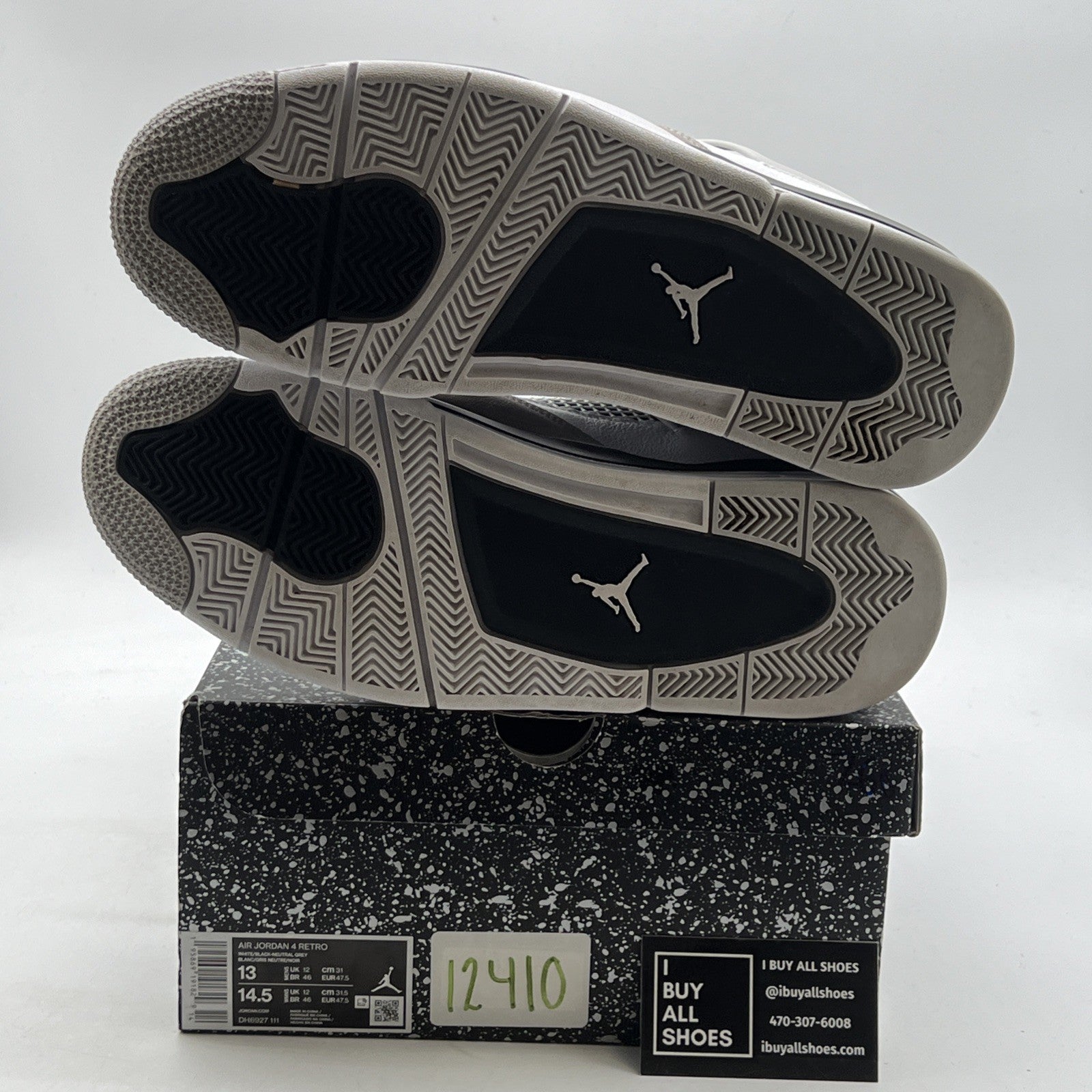 Size 13 - Air Jordan 4 Retro Mid Military Black (DH6927-111)