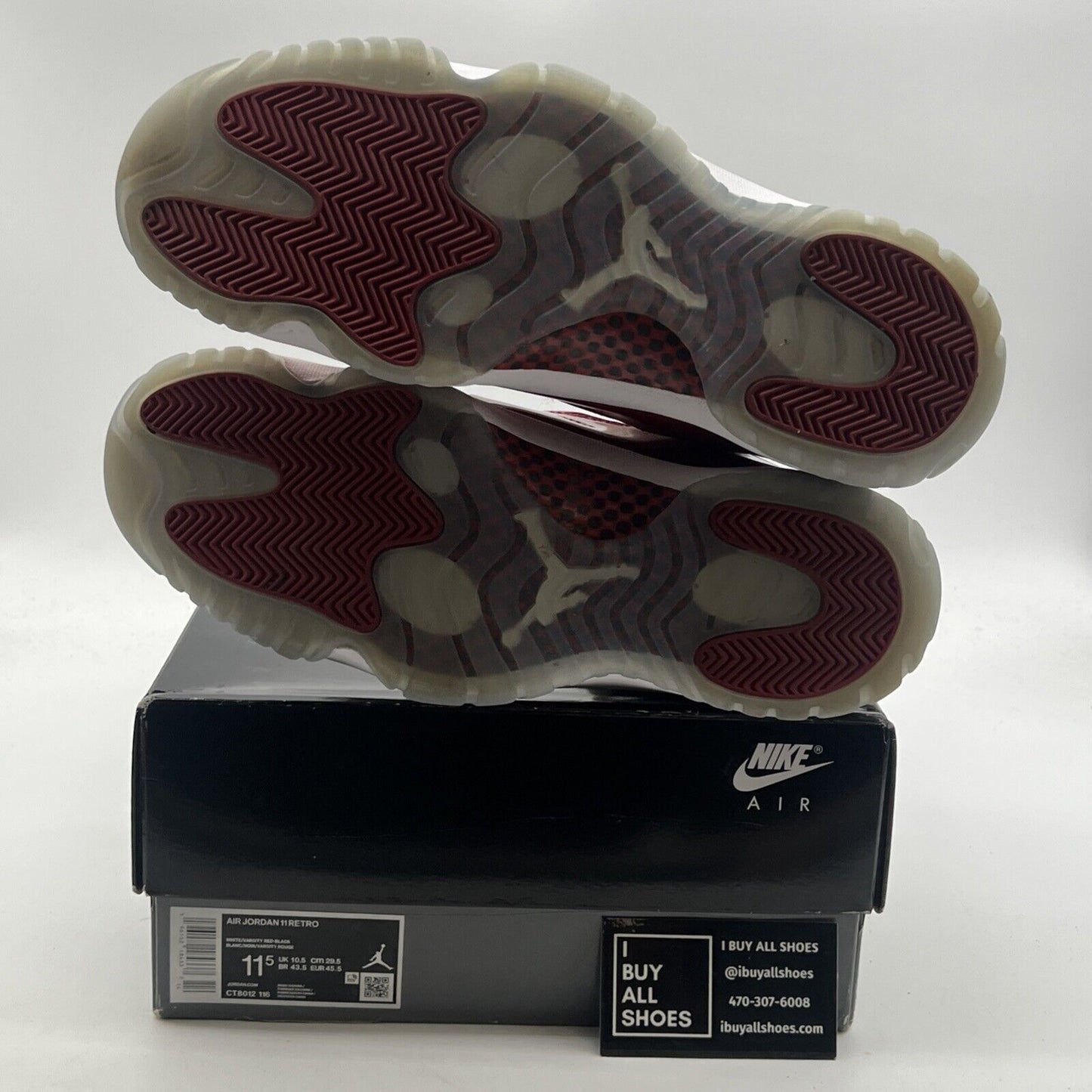 Size 11.5 - Air Jordan 11 Retro High Cherry (CT8012-116)