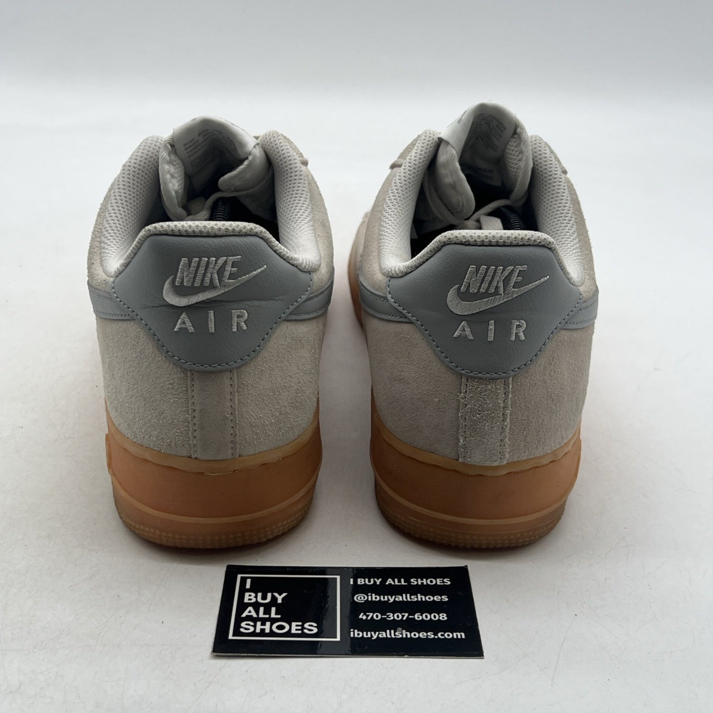 Size 12 - Nike Air Force 1 '07 LV8 Gum Pack - Phantom Light Smoke (FQ8714-002)