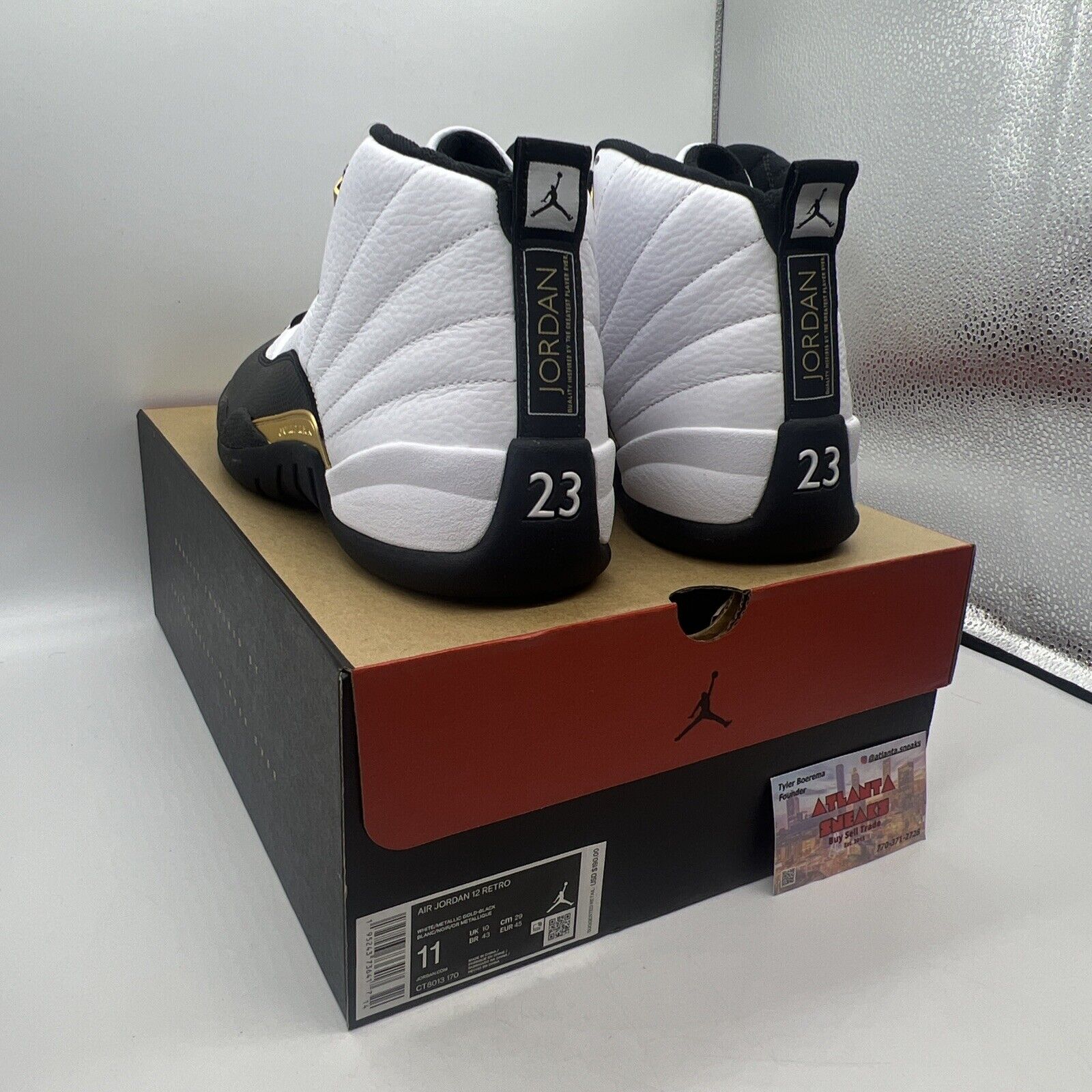 Size 11 - Jordan 12 Royalty Brand New Og All