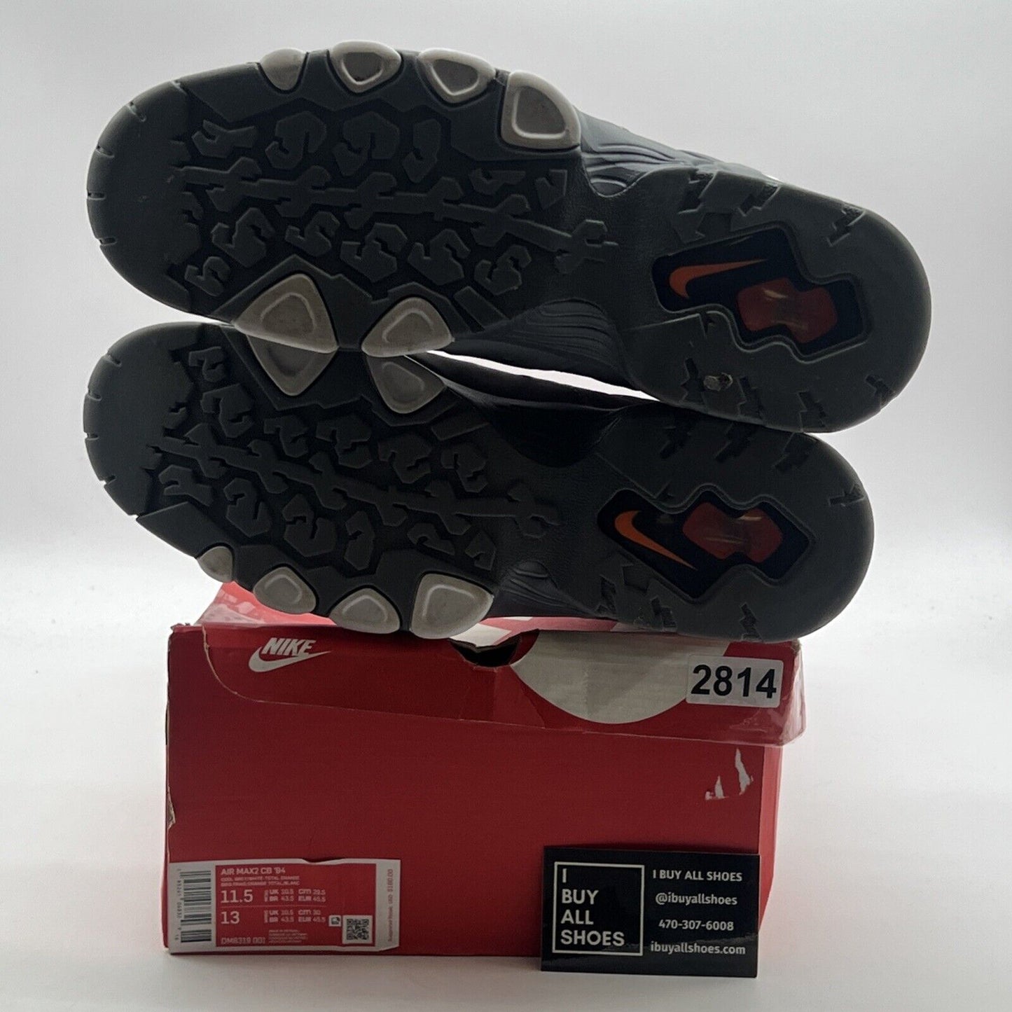Size 11.5 - Nike Air Max 2 CB 94 2021 Cool Grey (DM8319-001)