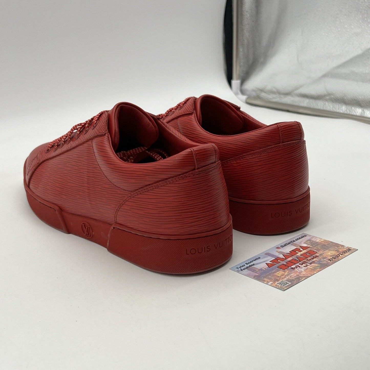 Size 9.5 - Louis Vuitton Red Concord Epi Leather