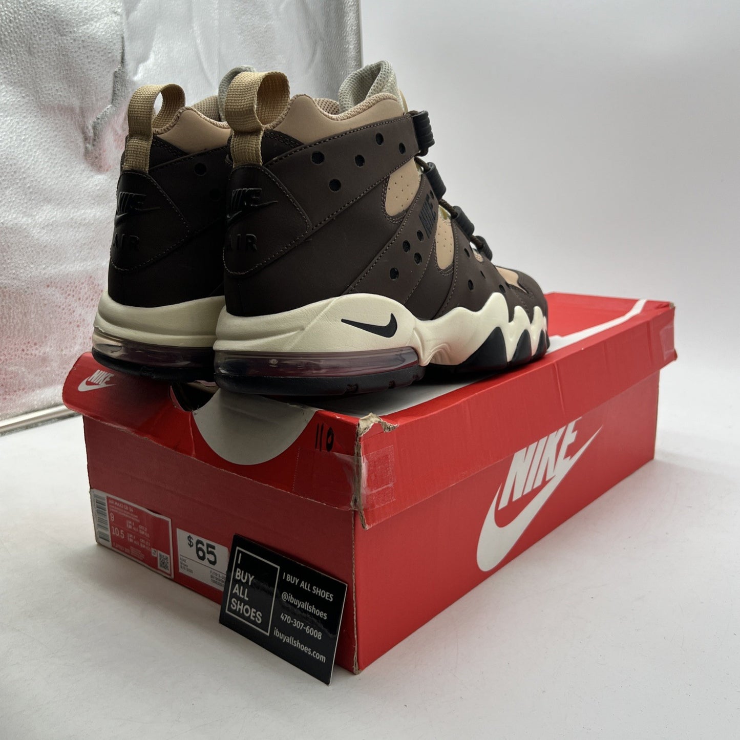 Size 9 - Nike Air Max2 CB '94 Hemp Baroque Brown Sesame (FJ7013-200)