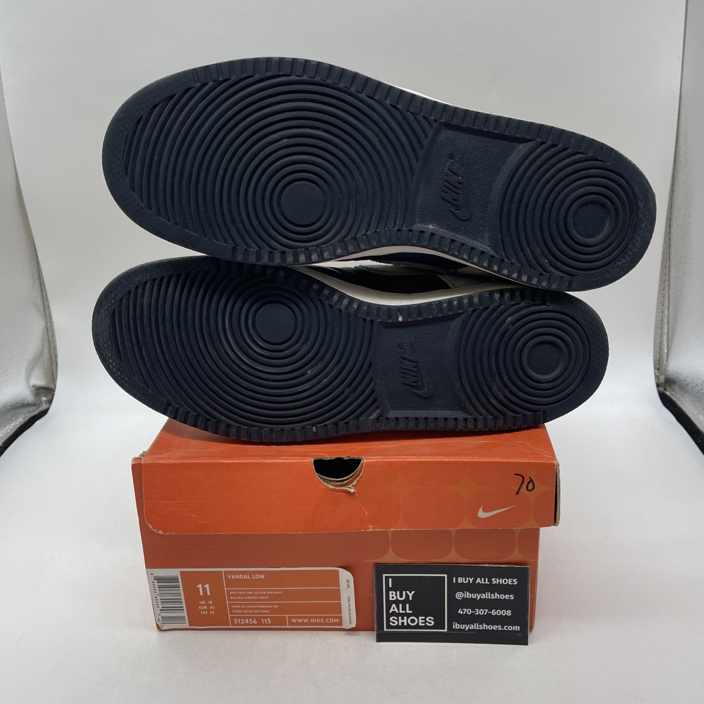 Size 11 - Nike Vandal Low Rens (312456-141)
