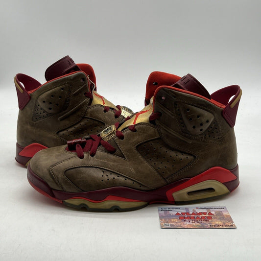 Size 10 - Air Jordan 6 Retro Cigar (384664-250)