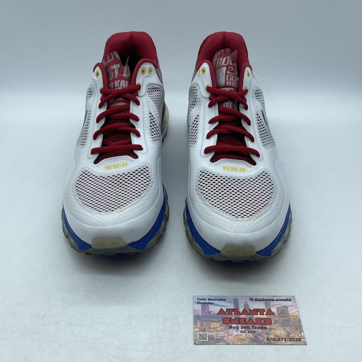 Size 11 - Nike Air Trainer 1.3 Max Breathe MP Manny Pacquiao White (513697-100)