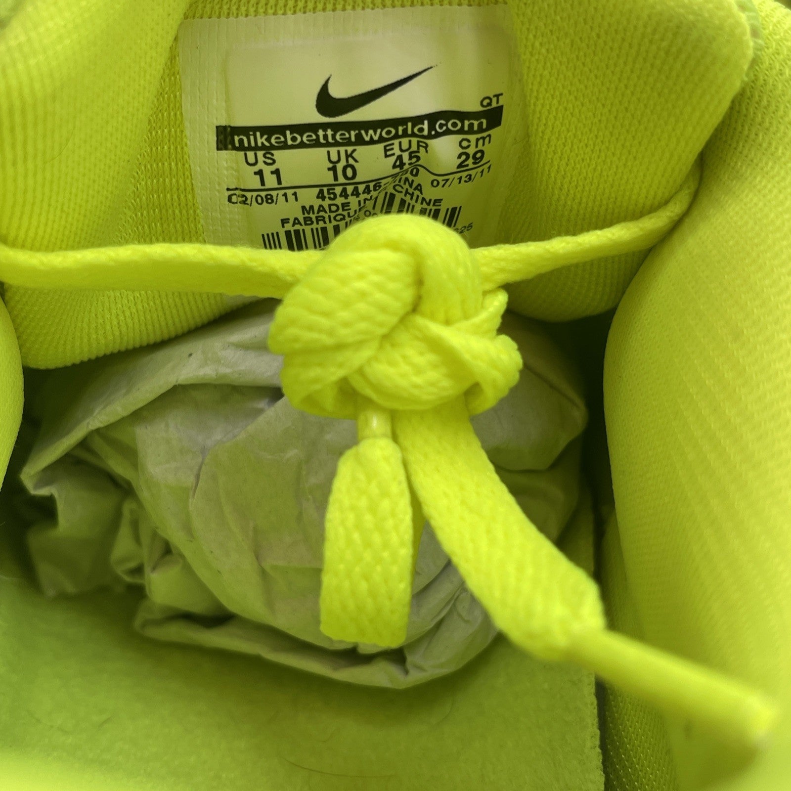 Size 11 - Nike Air Max 90 Hyp Prm Hyperfuse Volt (454446-700)