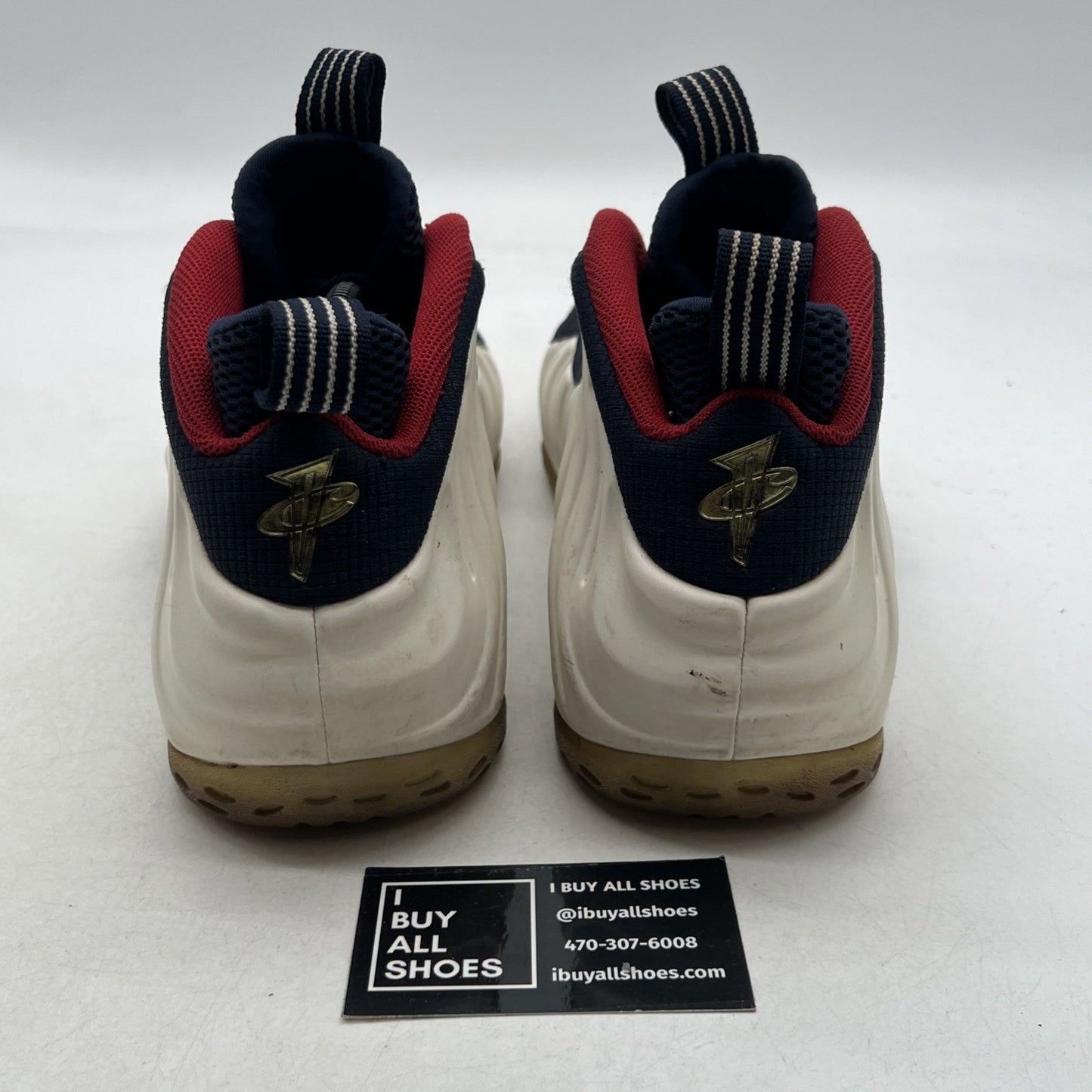 Size 9.5 - Nike Air Foamposite One PRM Olympic (575420-400)
