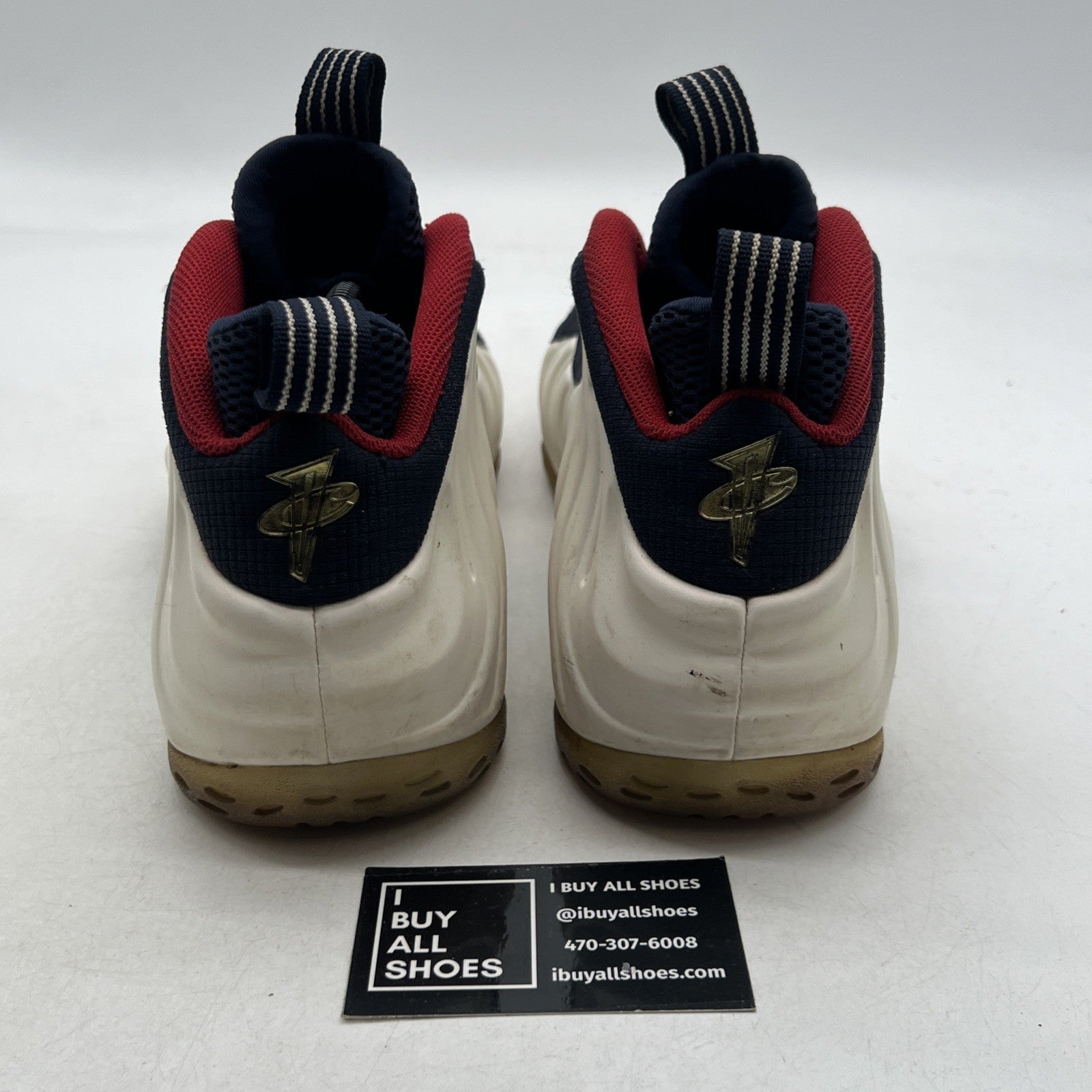 Size 9.5 - Nike Air Foamposite One PRM Olympic (575420-400)