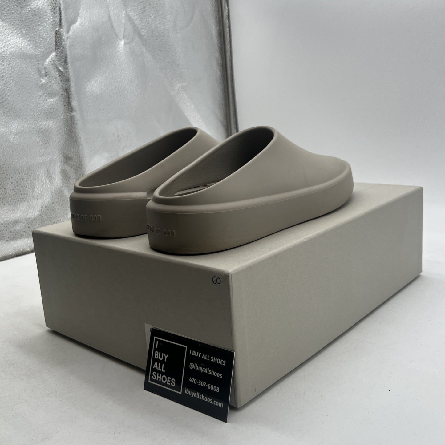 Size 41 - Fear of God The California Mule Slides Womens (FG80-100EVA)