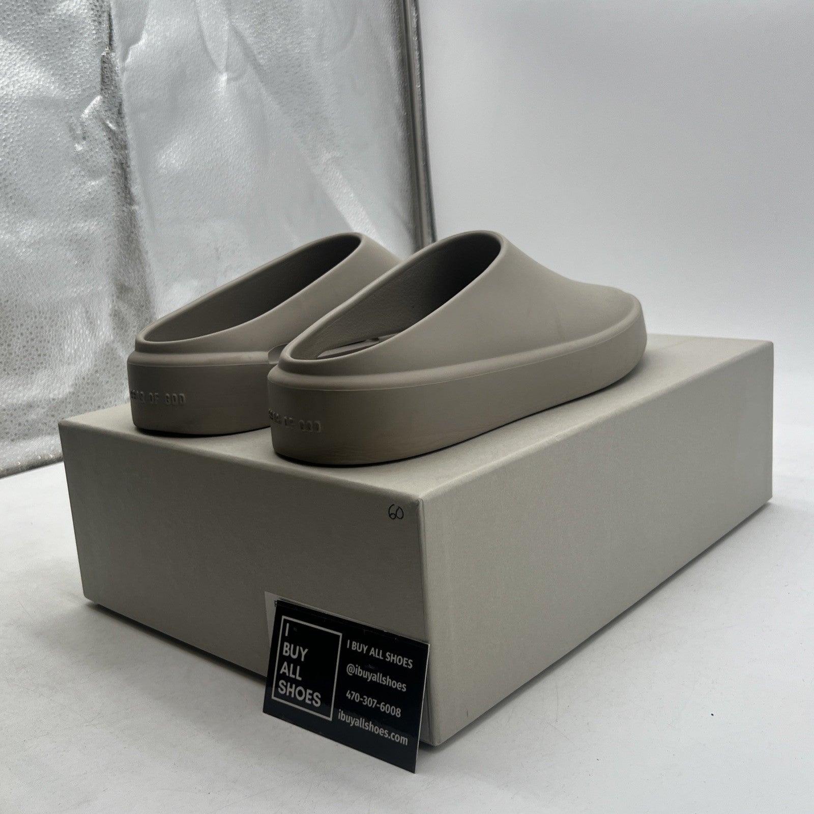 Size 41 - Fear of God The California Mule Slides Womens (FG80-100EVA)