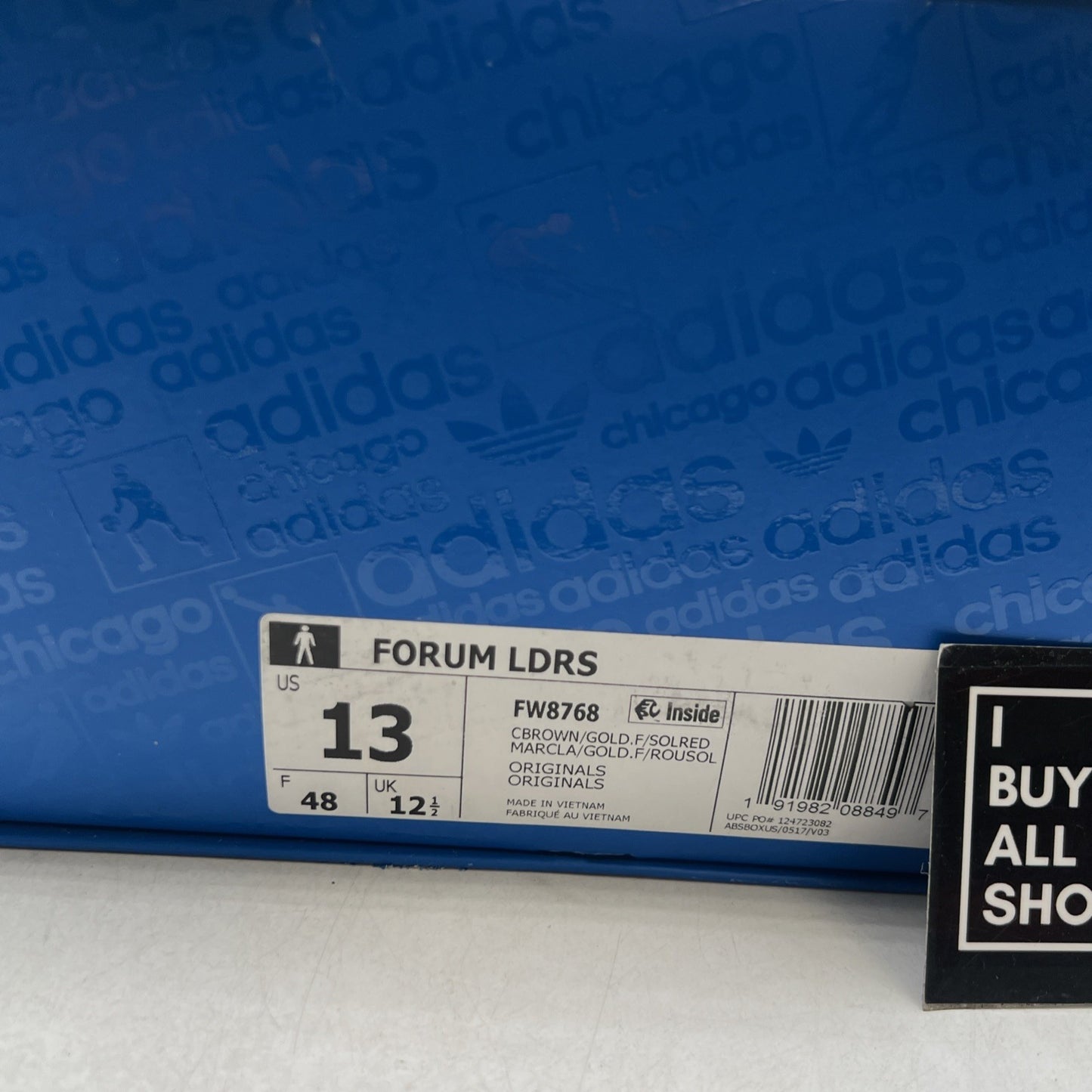 Size 13 - Leaders 1354 x Adidas Forum Friends & Family Mid Core Brown (FW8768)