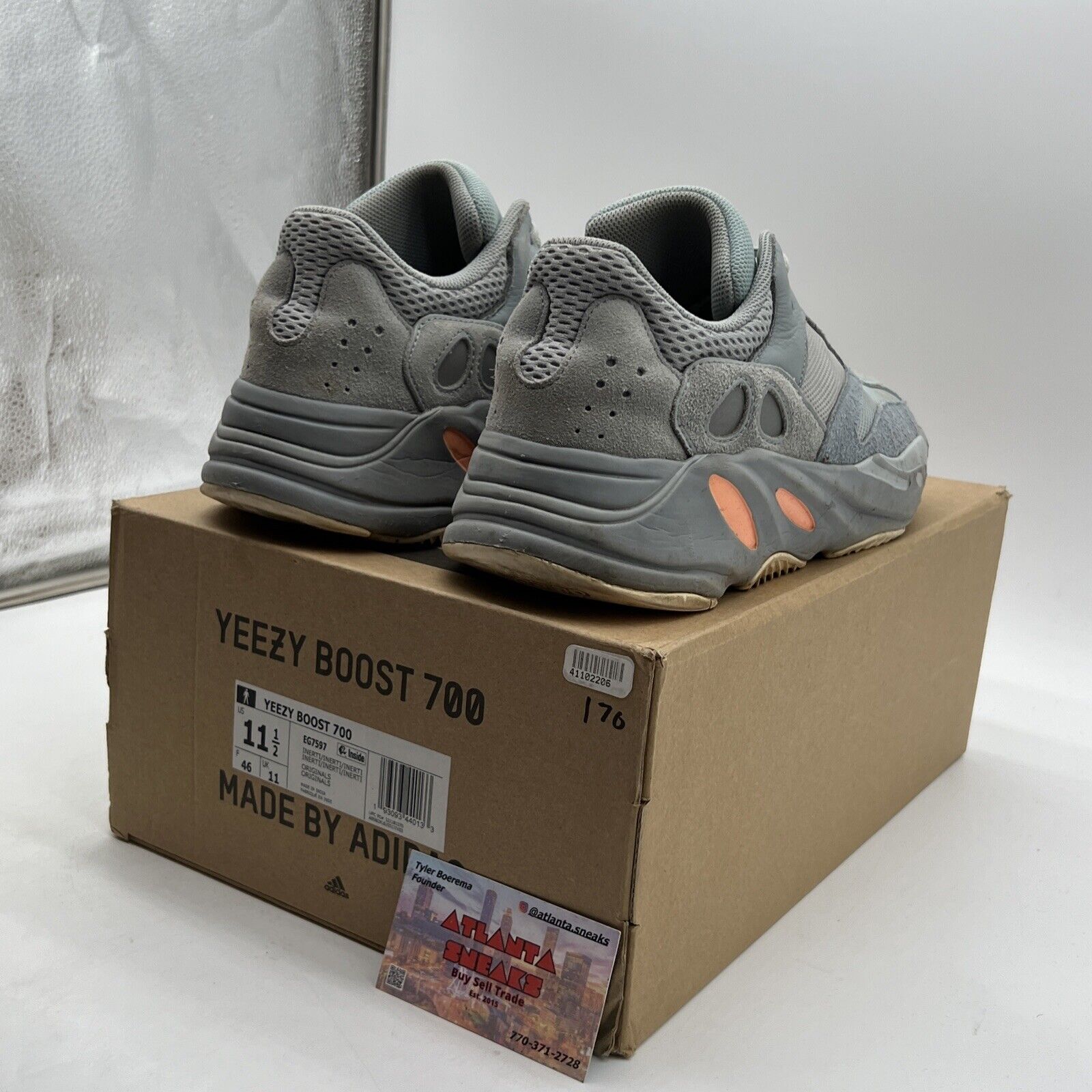 Size 11.5 - adidas Yeezy Boost 700 V1 Inertia (EG7597)