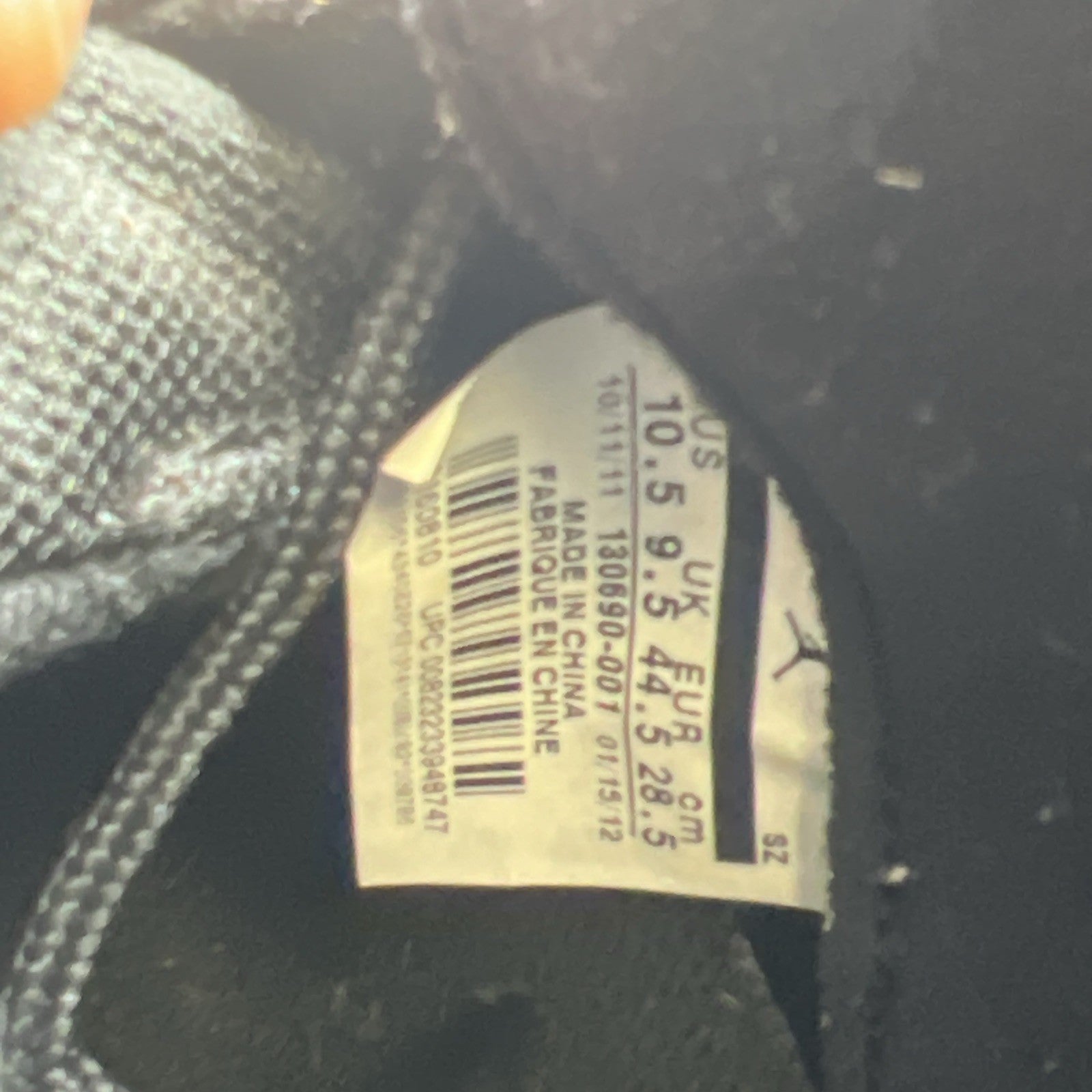 Size 10.5 - Air Jordan 12 Retro 2012 Playoff (130690-001)