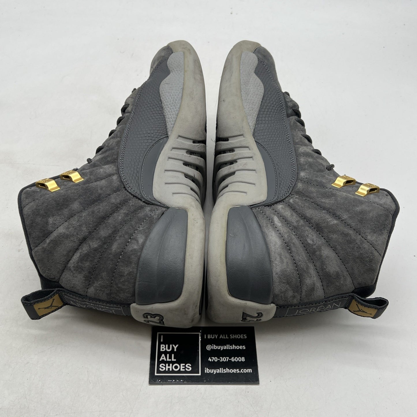 Size 10 - Air Jordan 12 Retro Dark Grey (130690-005)