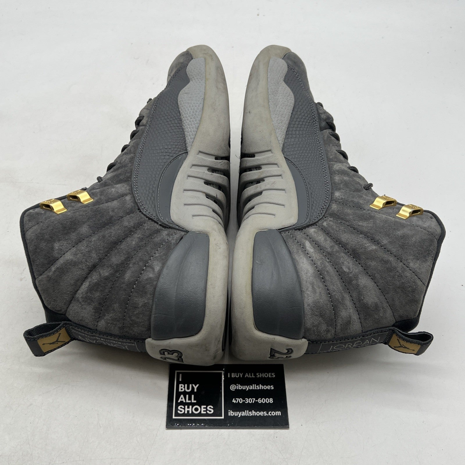 Size 10 - Air Jordan 12 Retro Dark Grey (130690-005)