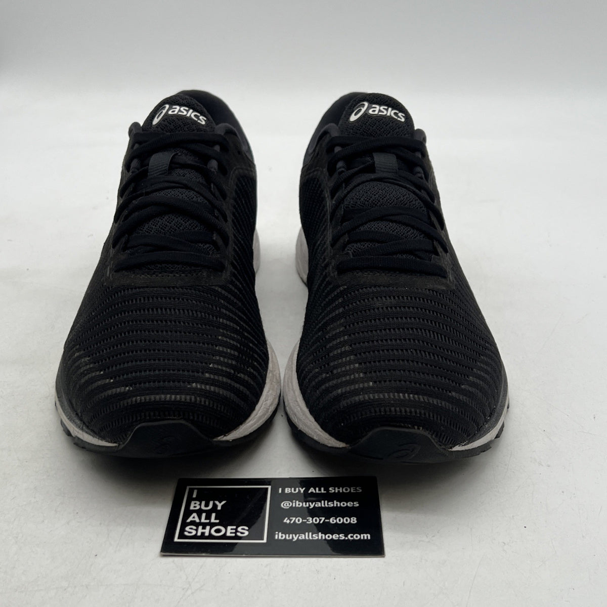 Size 11 - ASICS DynaFlyte 2 Black/White (T7D0N)