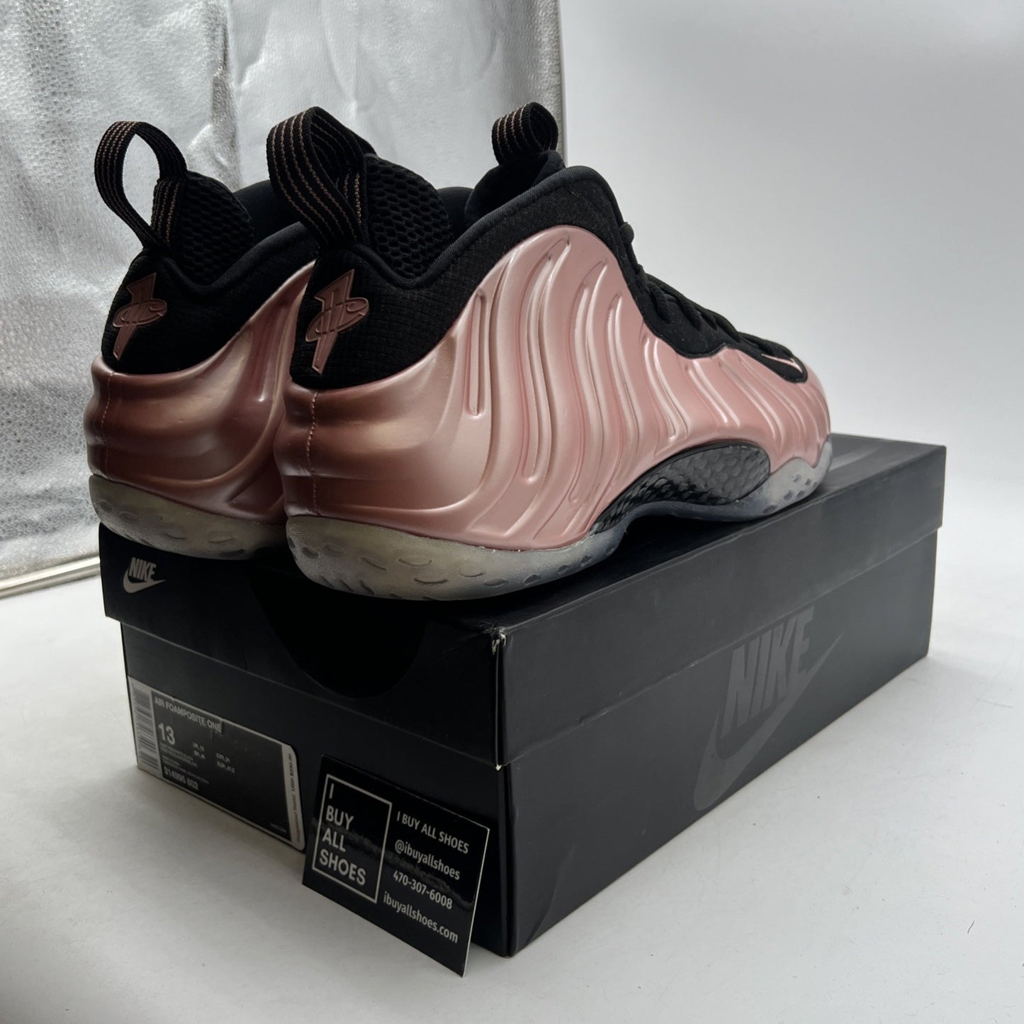Size 13 - Nike Air Foamposite One Elemental Rose (314996-602)