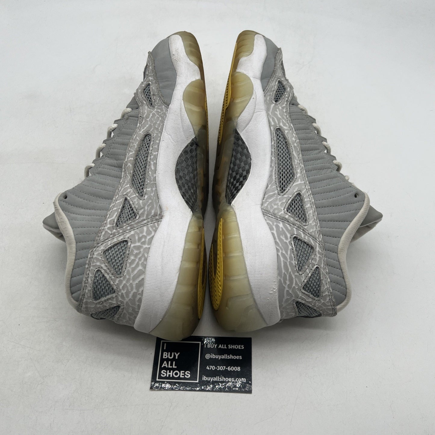 Size 12 - Air Jordan 11 Retro IE Low Silver (306008-072)