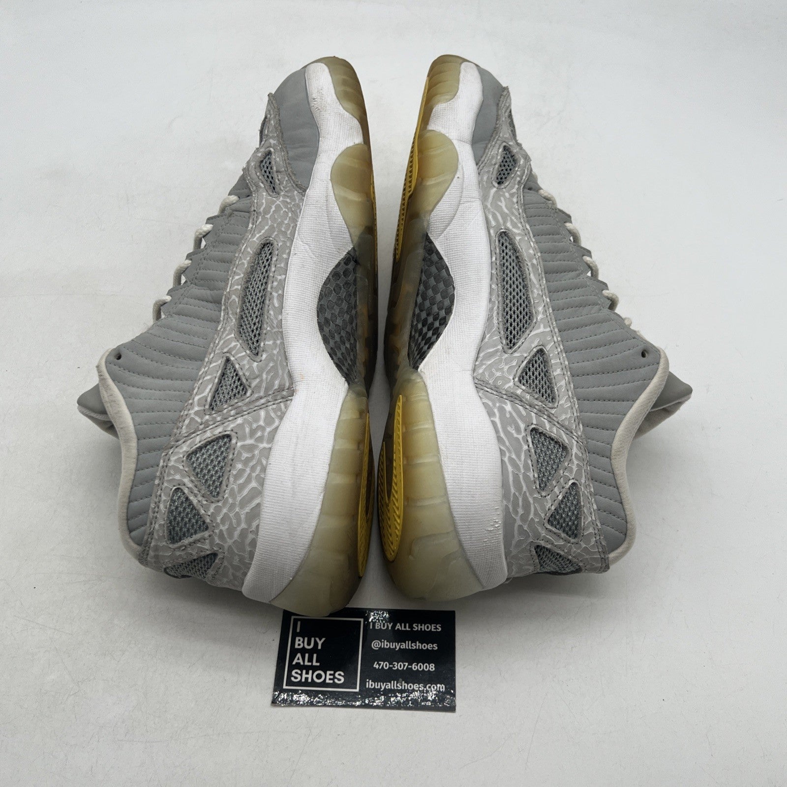 Size 12 - Air Jordan 11 Retro IE Low Silver (306008-072)