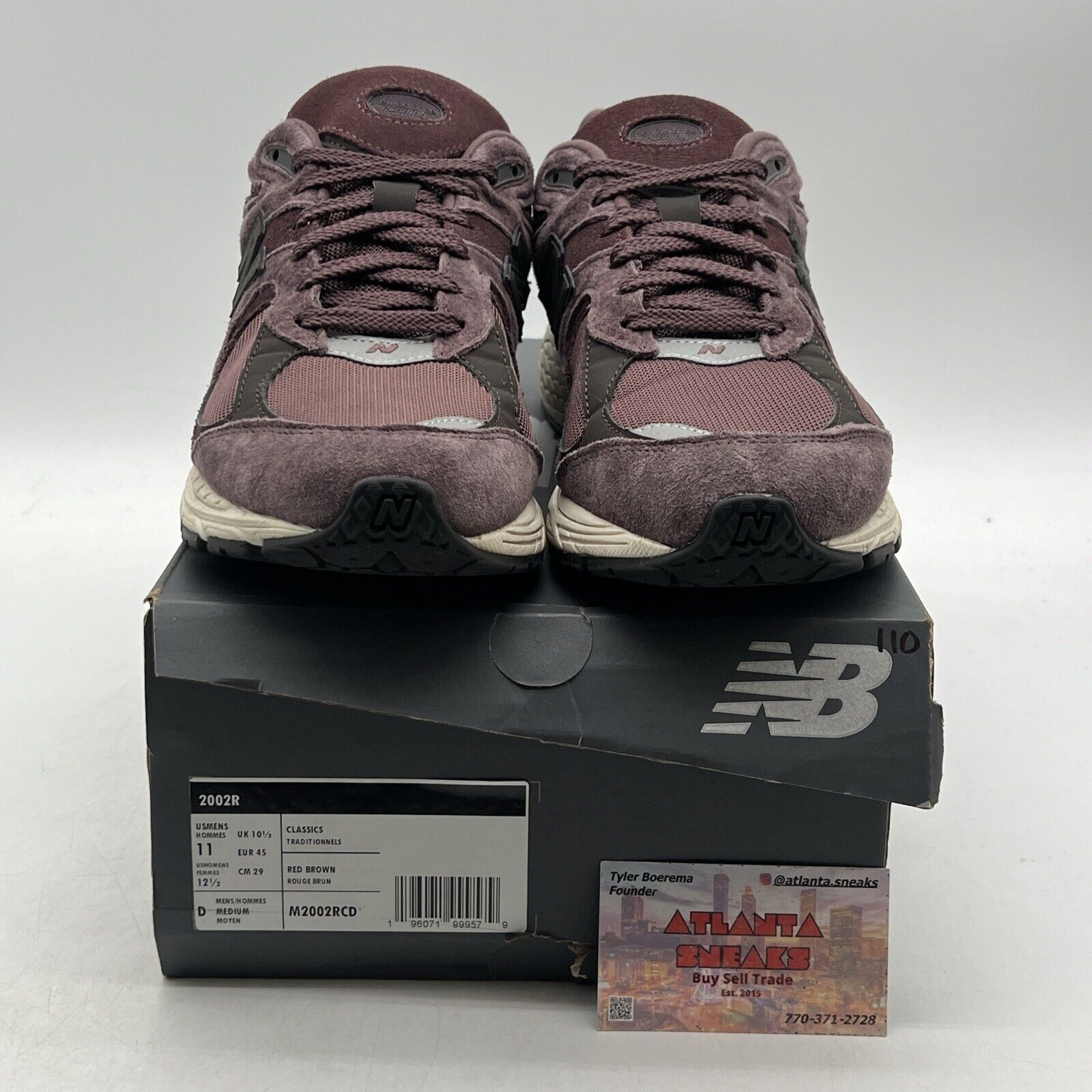 Size 11 - New Balance 2002R Truffle White Suede (M2002RCD)