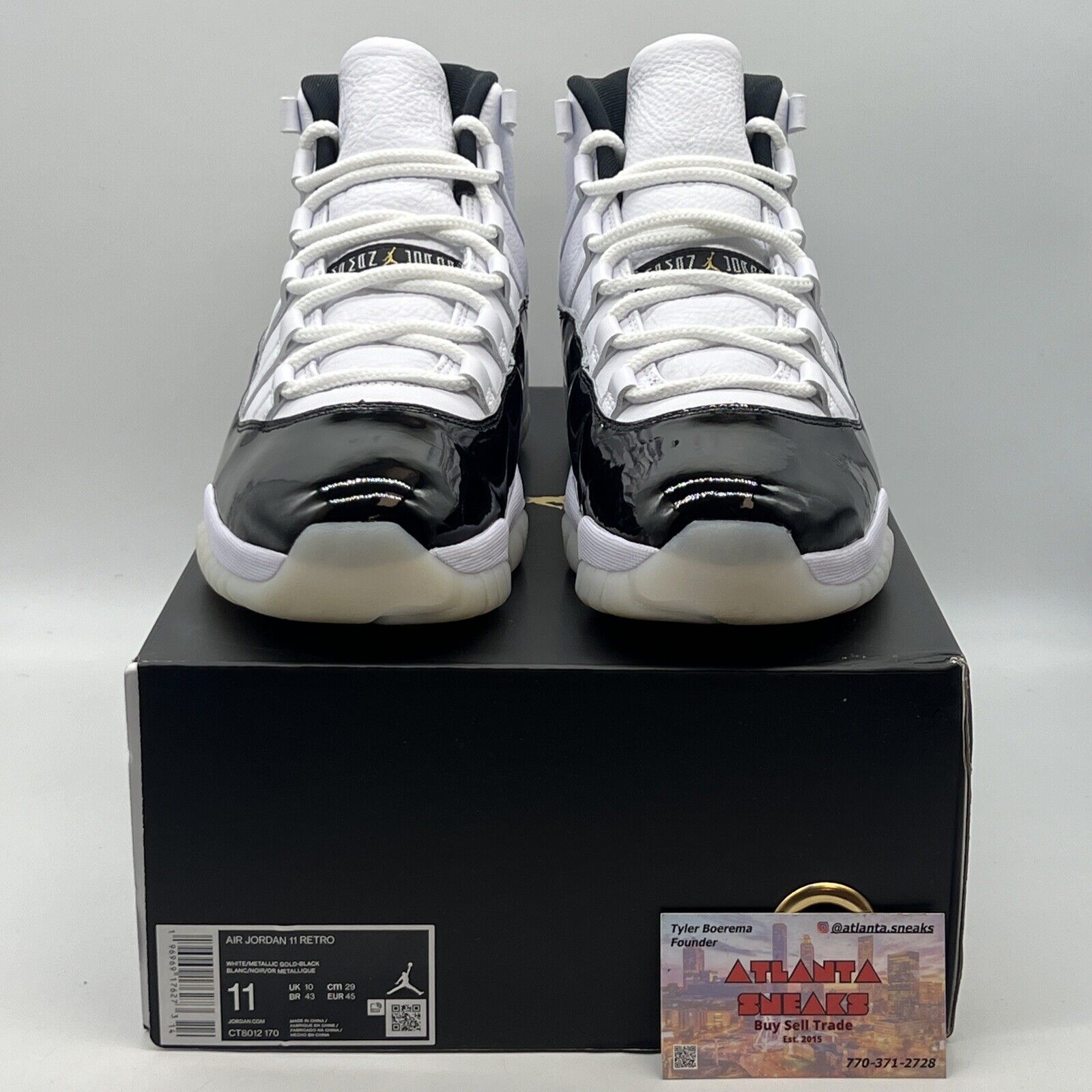 Size 11 - Jordan 11 Retro Mid Gratitude / Defining Moments White (CT8012-170)