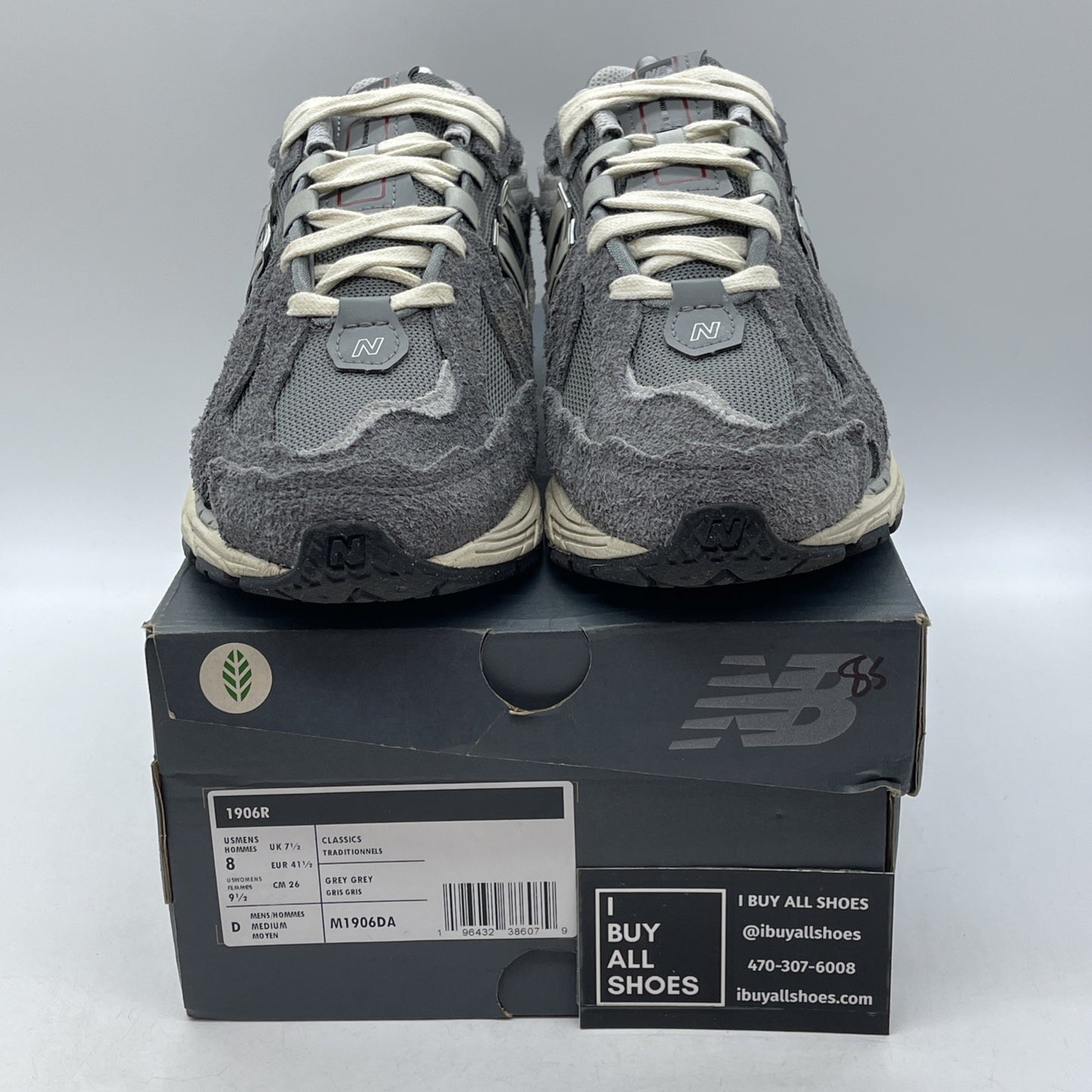 Size 8 - New Balance 1906D Protection Pack - Castlerock Grey (M1906DA)