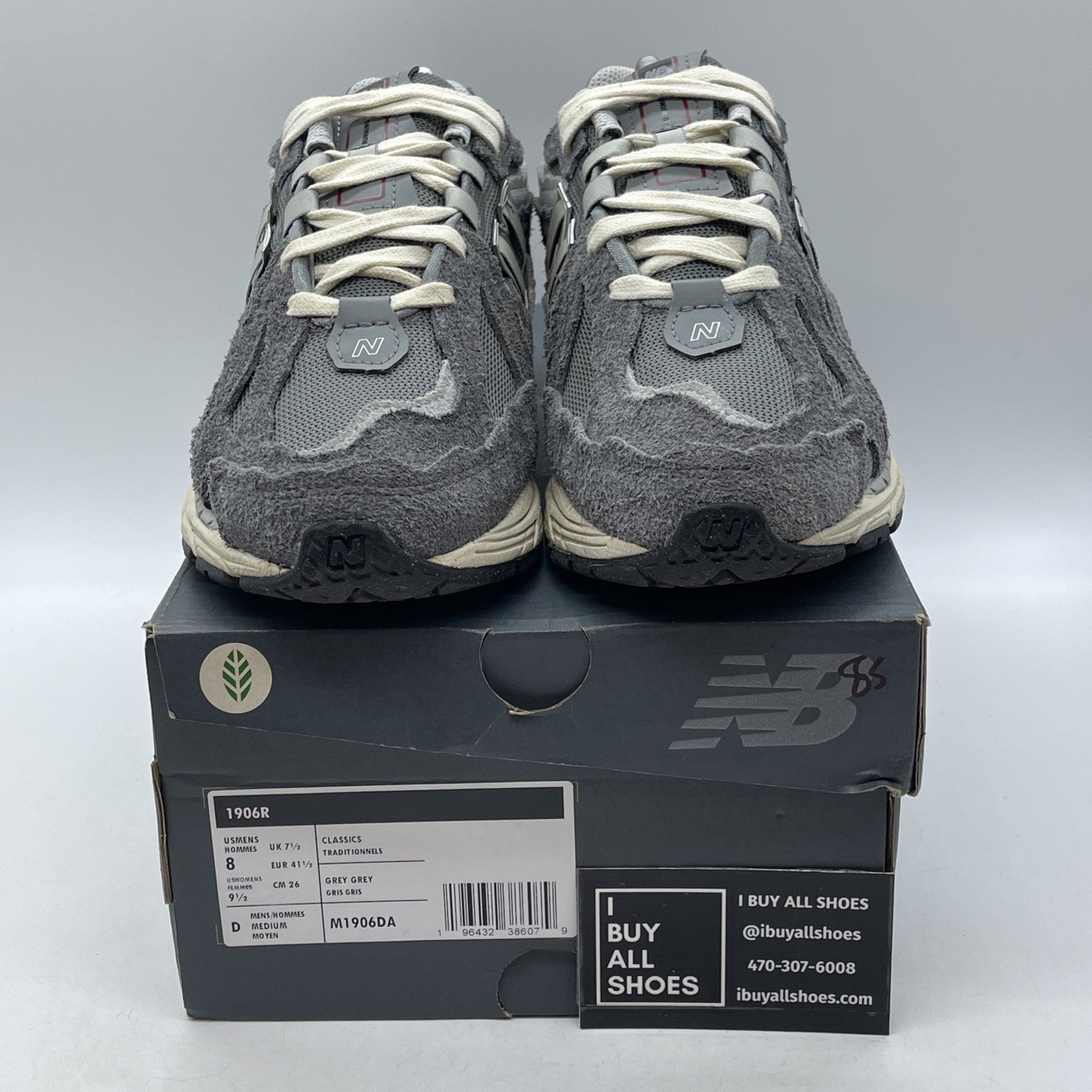 Size 8 - New Balance 1906D Protection Pack - Castlerock Grey (M1906DA)