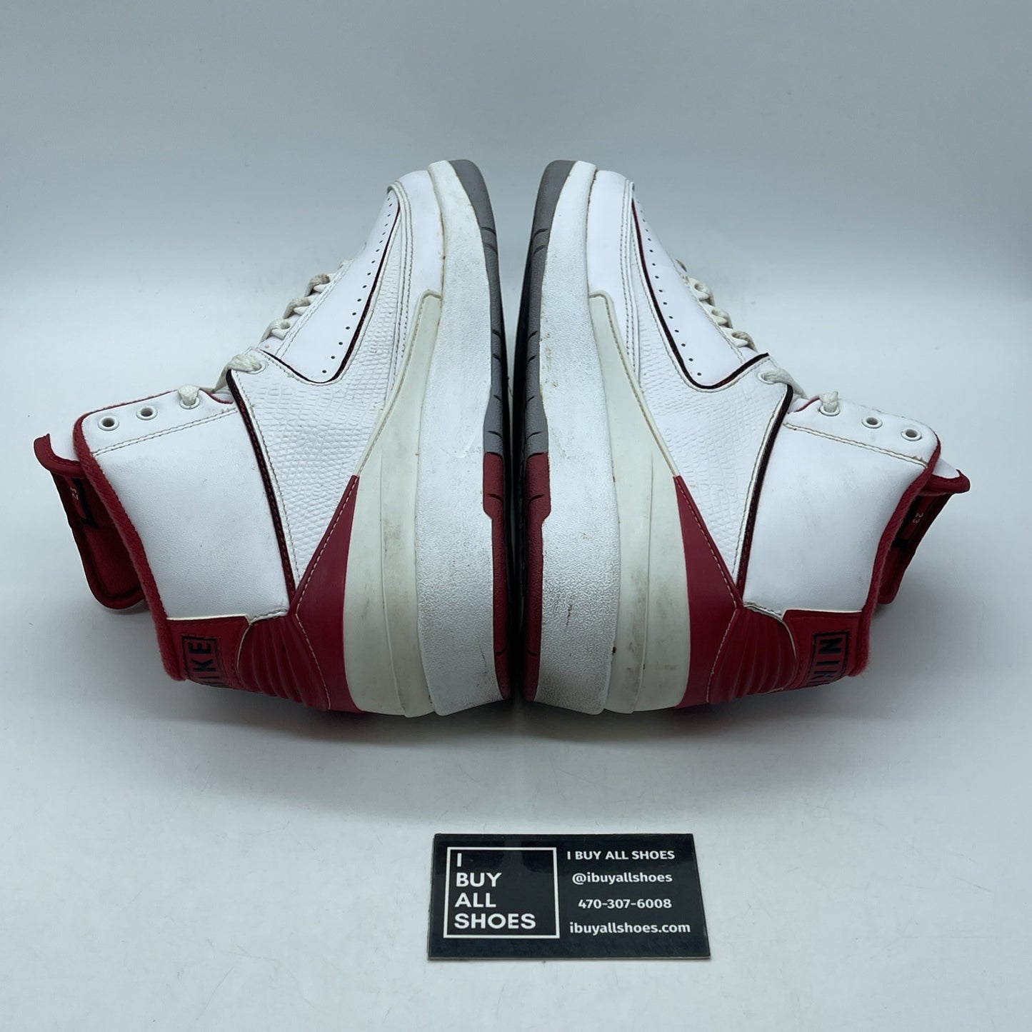 Size 9 - Air Jordan 2 Retro Chicago Home White Red Leather (385475-102)