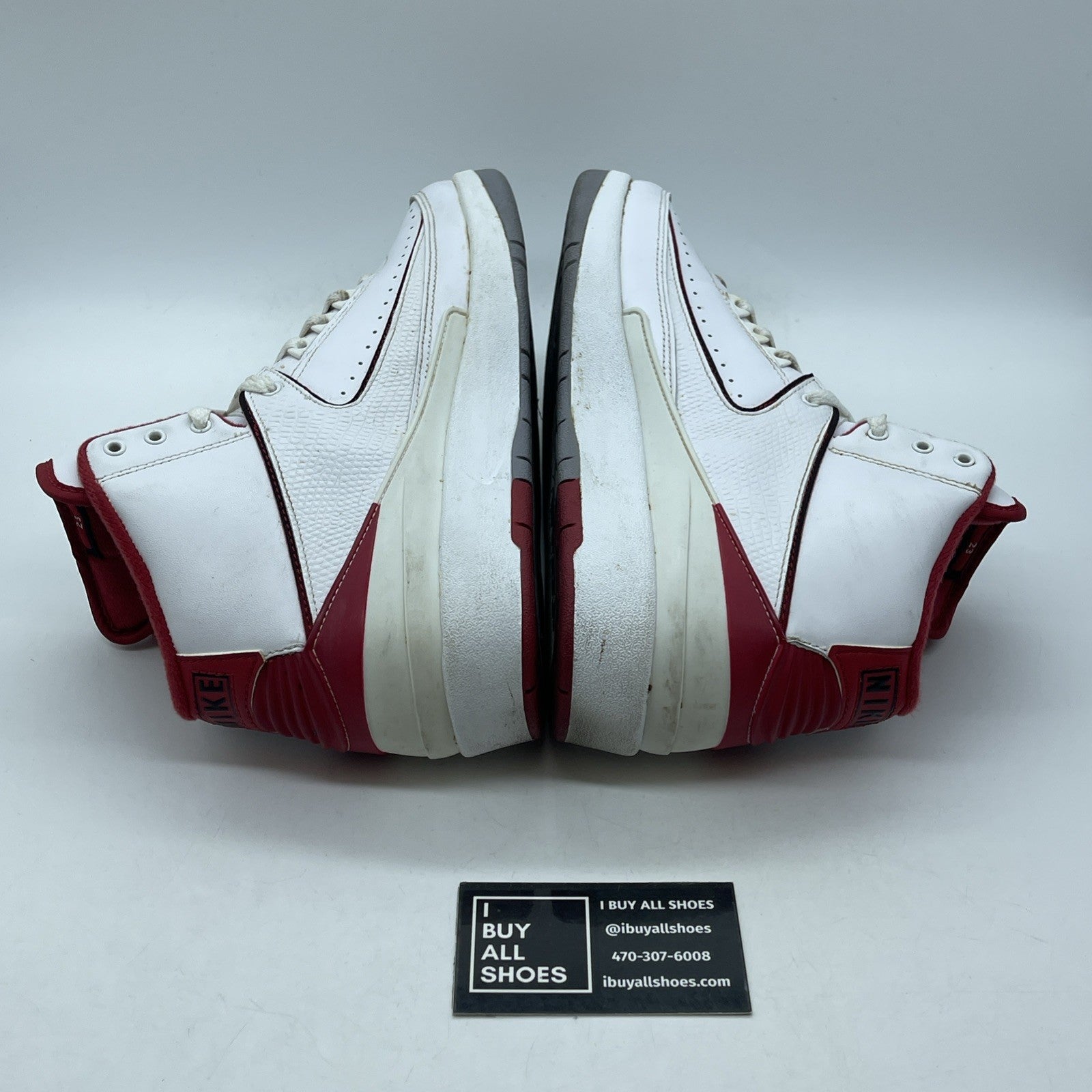 Size 9 - Air Jordan 2 Retro Chicago Home White Red Leather (385475-102)