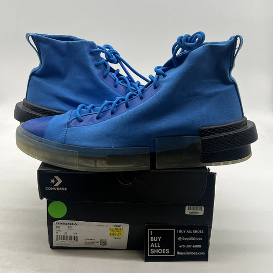 Size 13 - Converse All Star Disrupt CX High Digital Terrain - Digital Blue