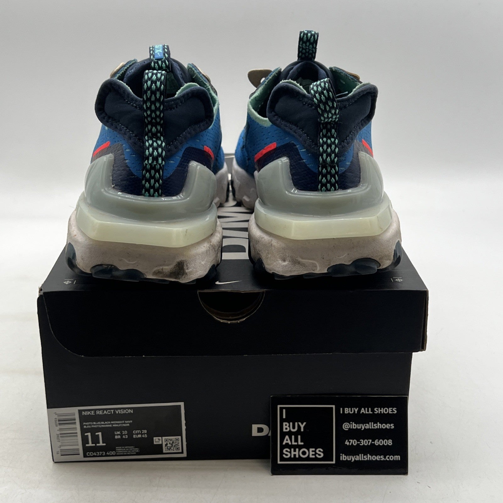 Size 11 - Nike React Vision Photo Blue (CD4373-400)