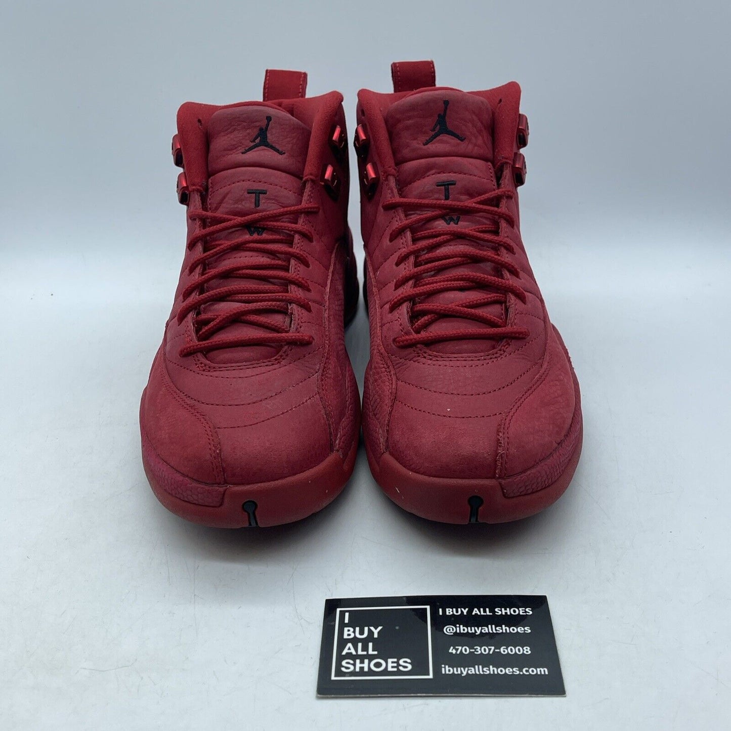 Size 8 - Air Jordan 12 Retro Gym Red Black Suede Leather (130690-601)