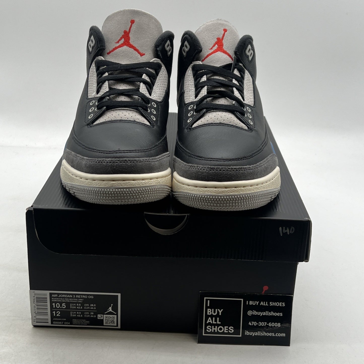 Size 10.5 - Air Jordan 3 Retro OG Rare Air (IB8967-004)