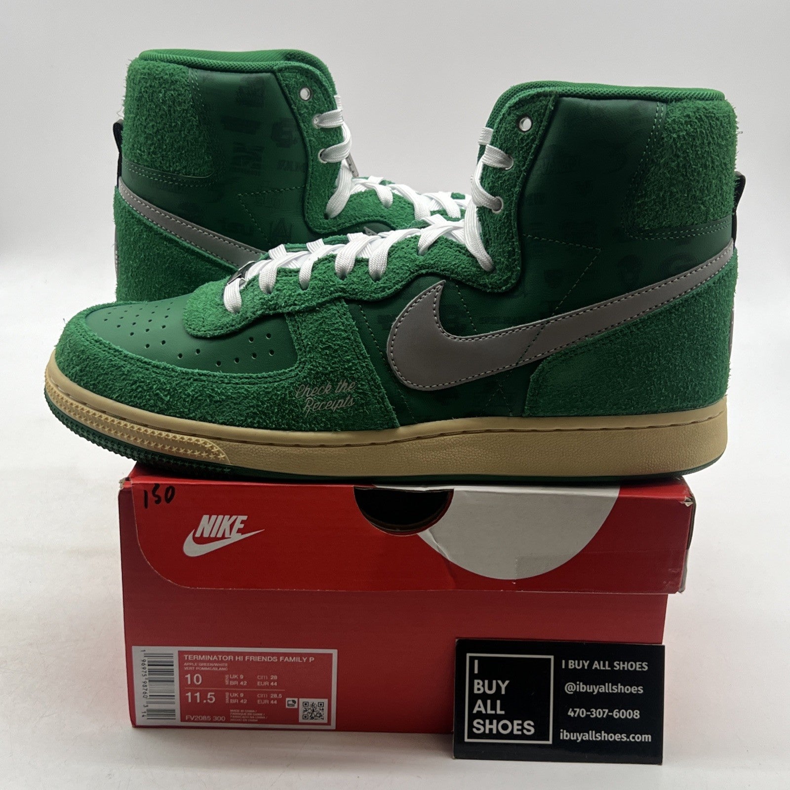 Size 10 - Nike Terminator Friends & Family High Yardrunners Pack (FV2085-300)