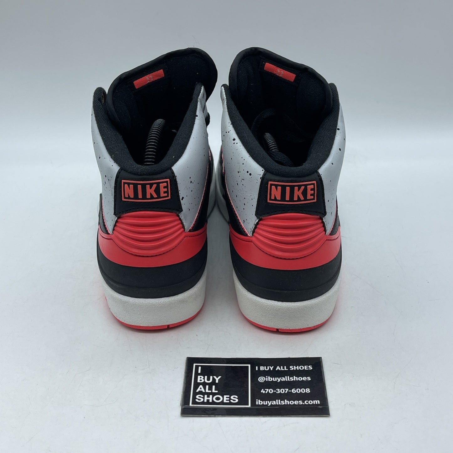 Size 7.5 - Air Jordan 2 Retro Infrared 23 (385475-023)