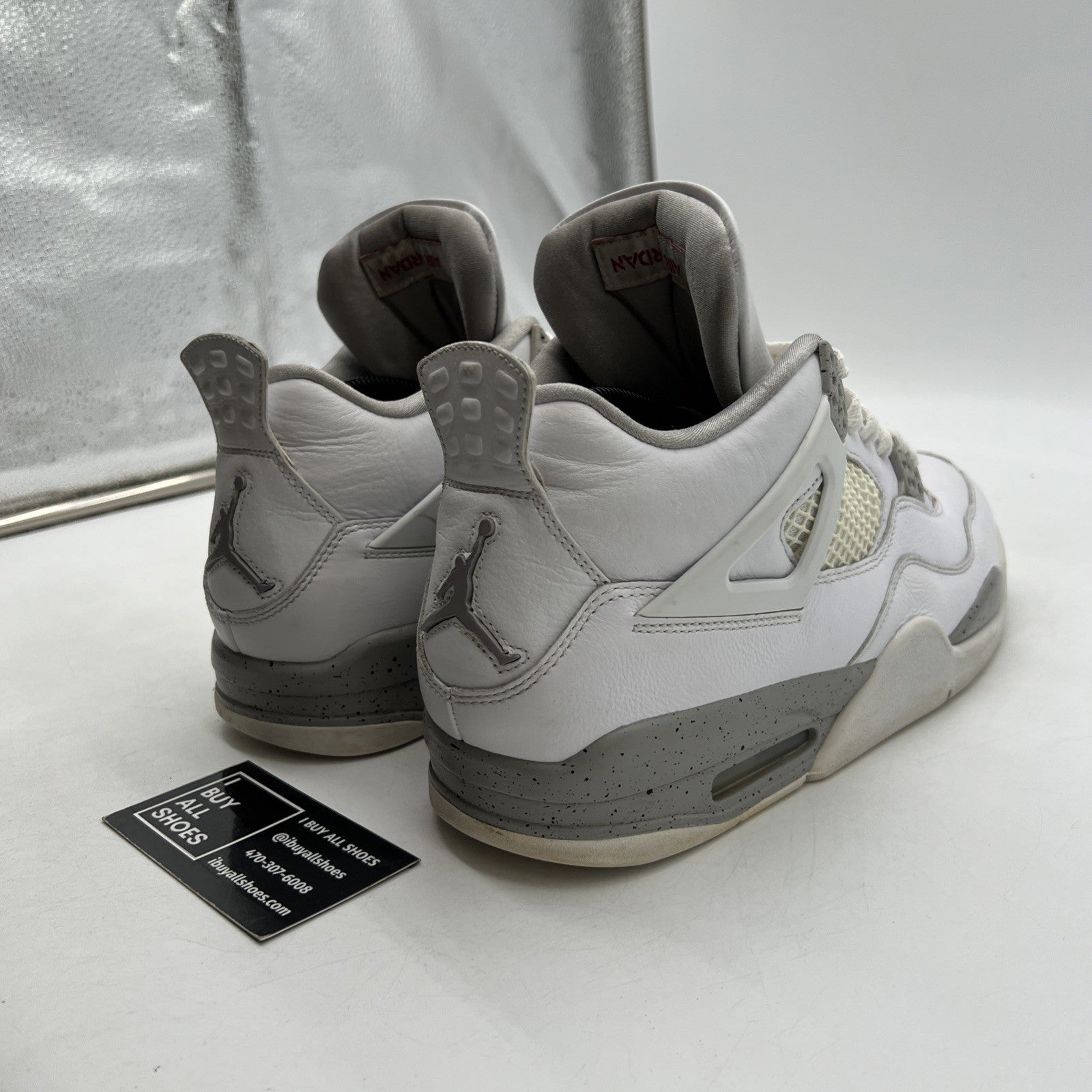 Size 10 - Air Jordan 4 Retro Mid White Oreo (CT8527-100)