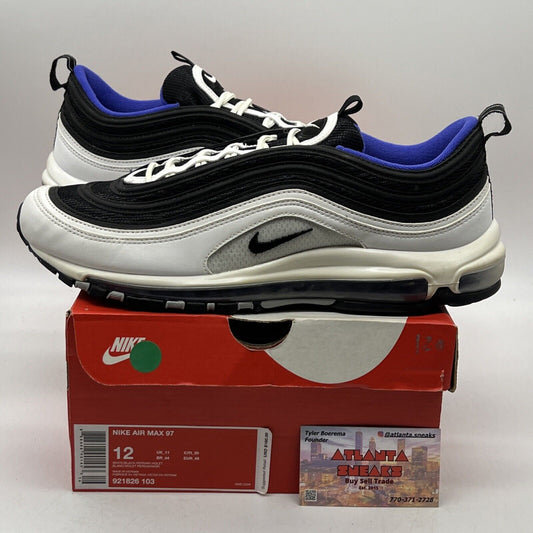 Size 12 - Nike Air Max 97 Persian Violet Black White Purple (921826-103)