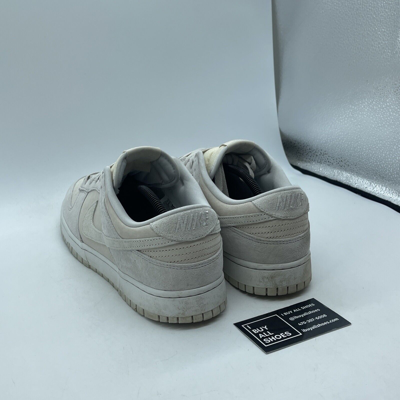 Size 12 - Nike Dunk Premium Low Vast Grey Suede (DD8338-001)
