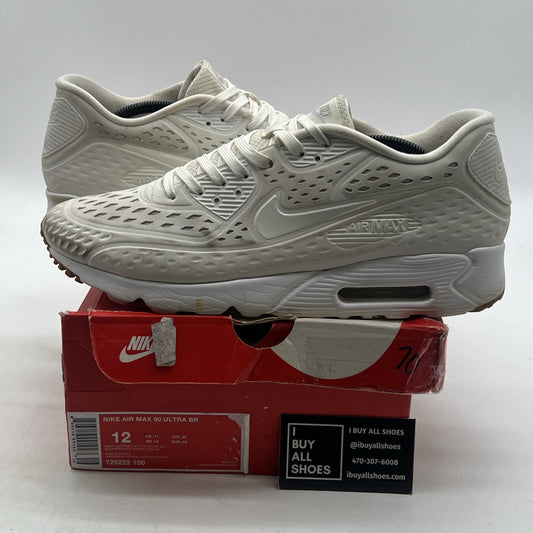 Size 12 - Nike Air Max 90 Ultra BR White (725222-100)