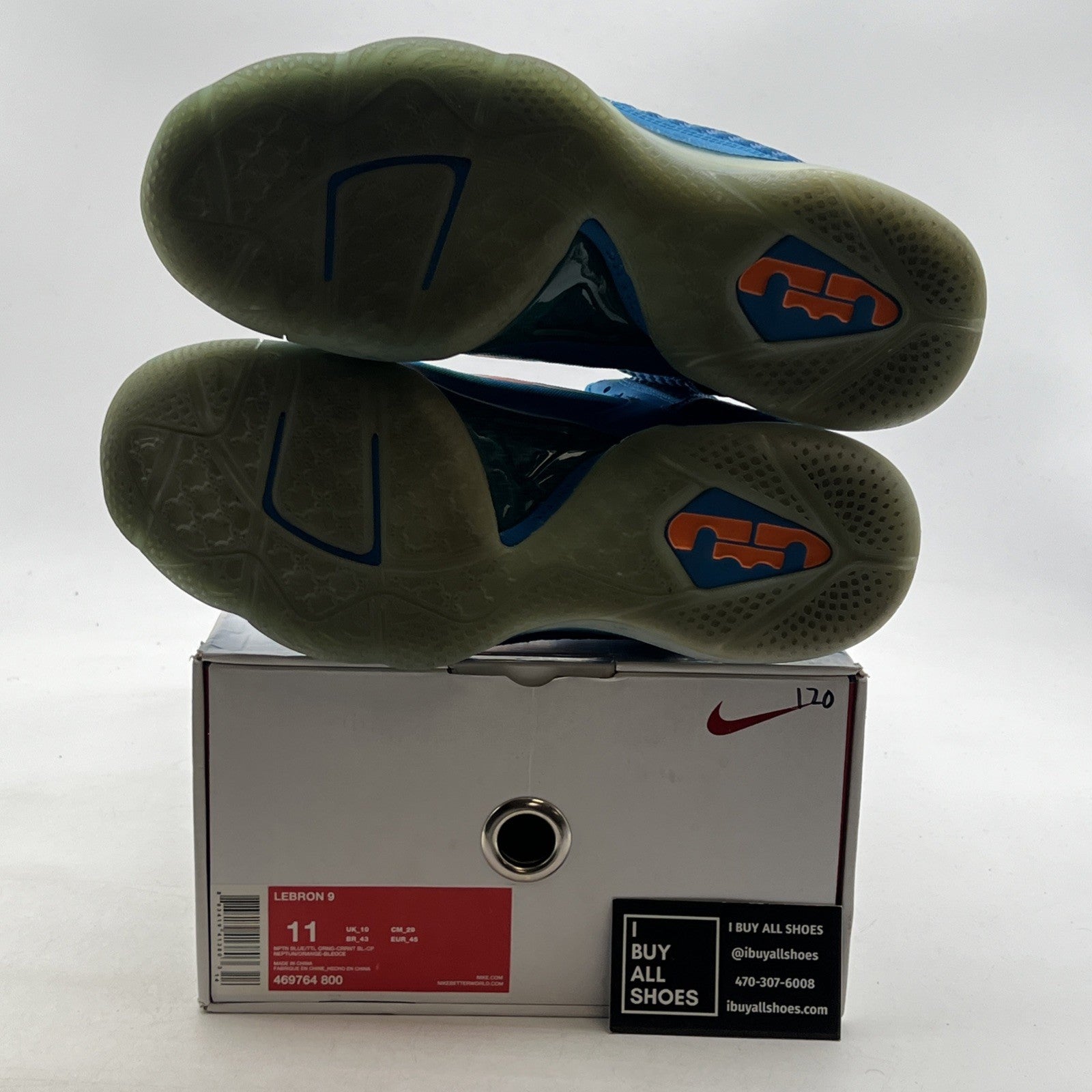 Size 11 - Nike LeBron 9 China - (469764-800)