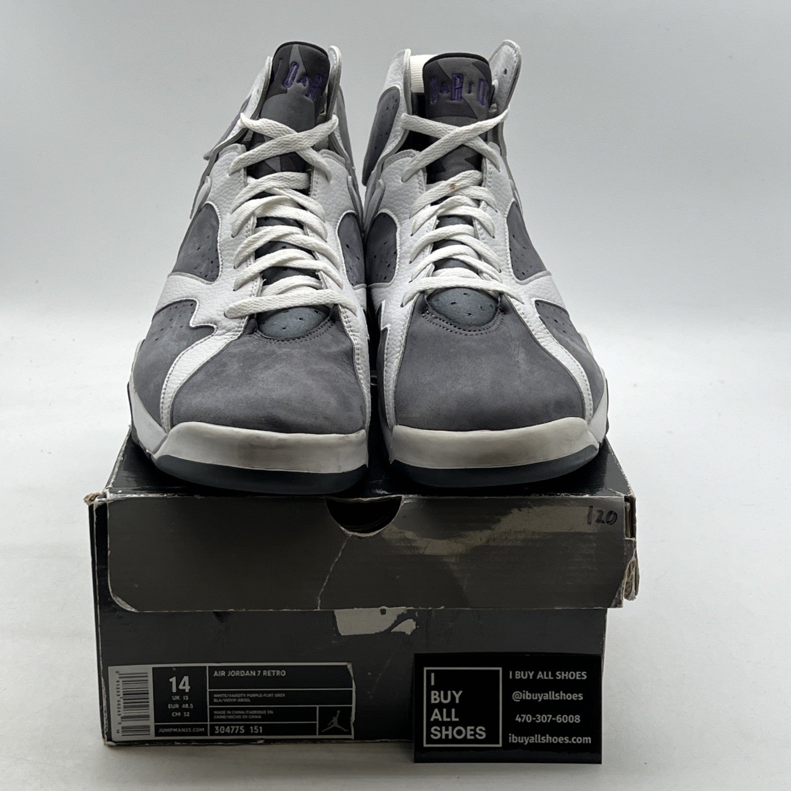 Size 14 - Air Jordan 7 Retro Flint (304775-151)